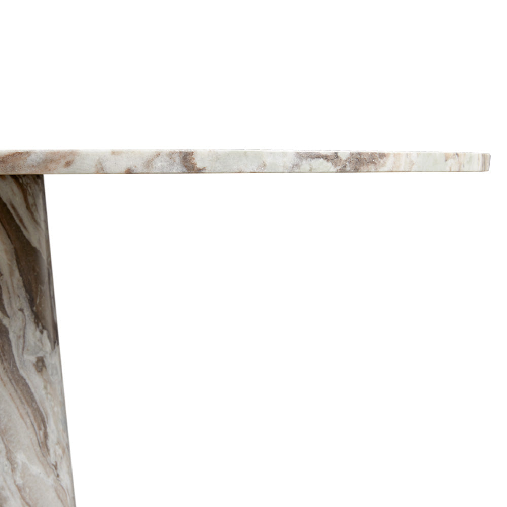Amanda Marble Dining Table: Large.