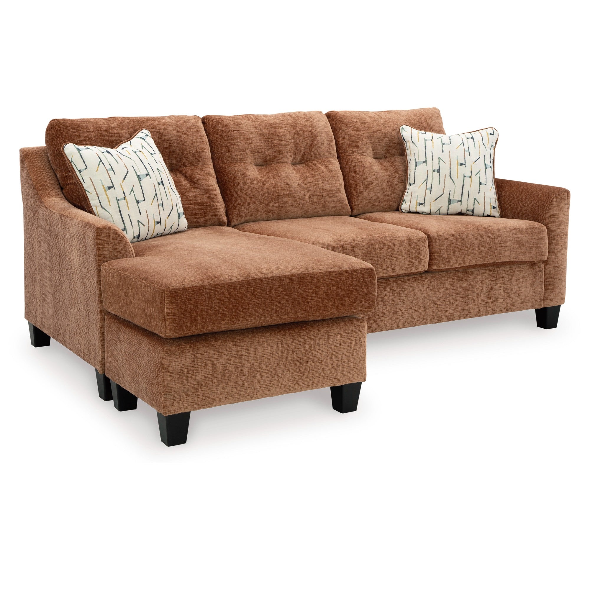 Amity Bay Reversible Sofa Sectional in Clay
