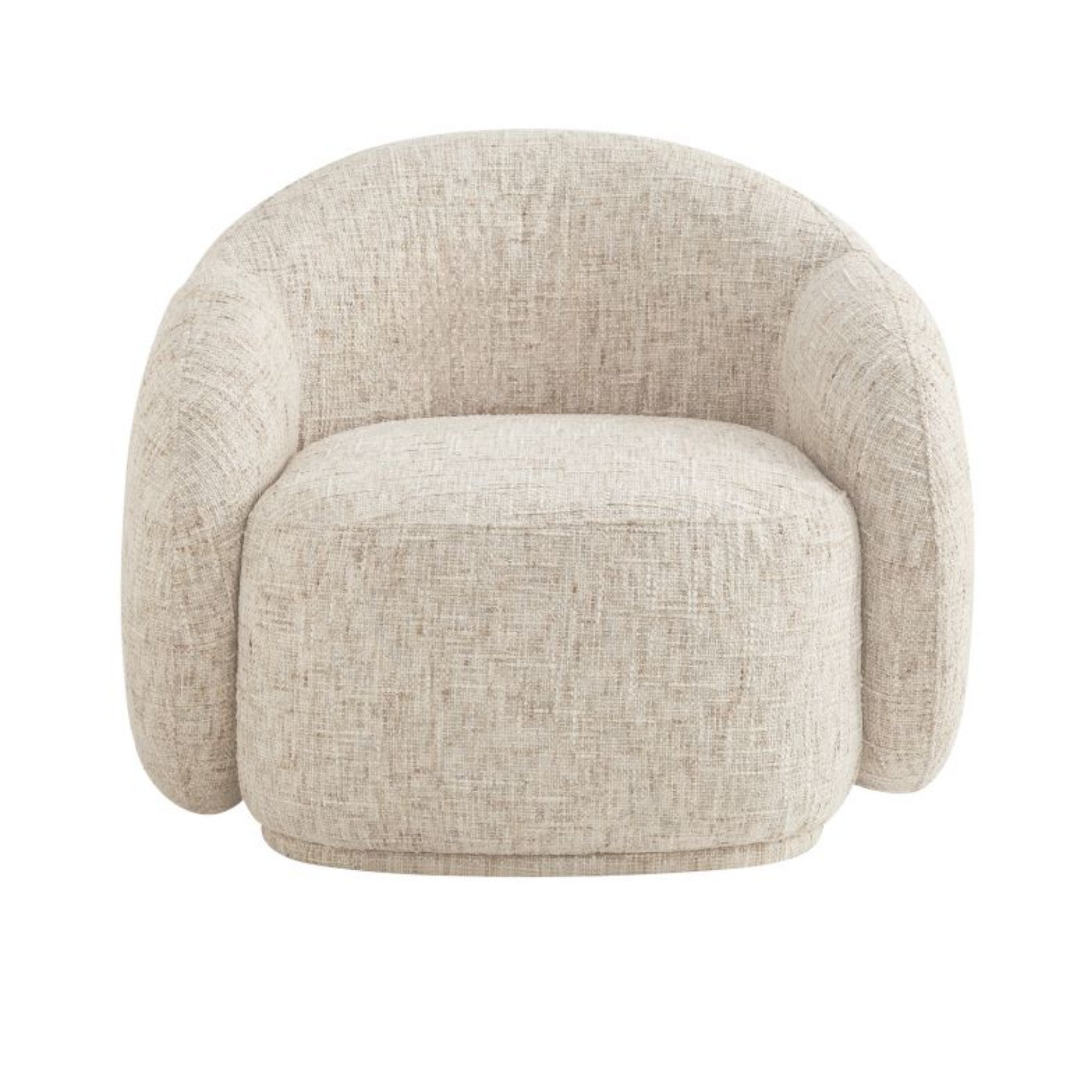 Amriel Accent Chair in Light Brown Multi-Tone