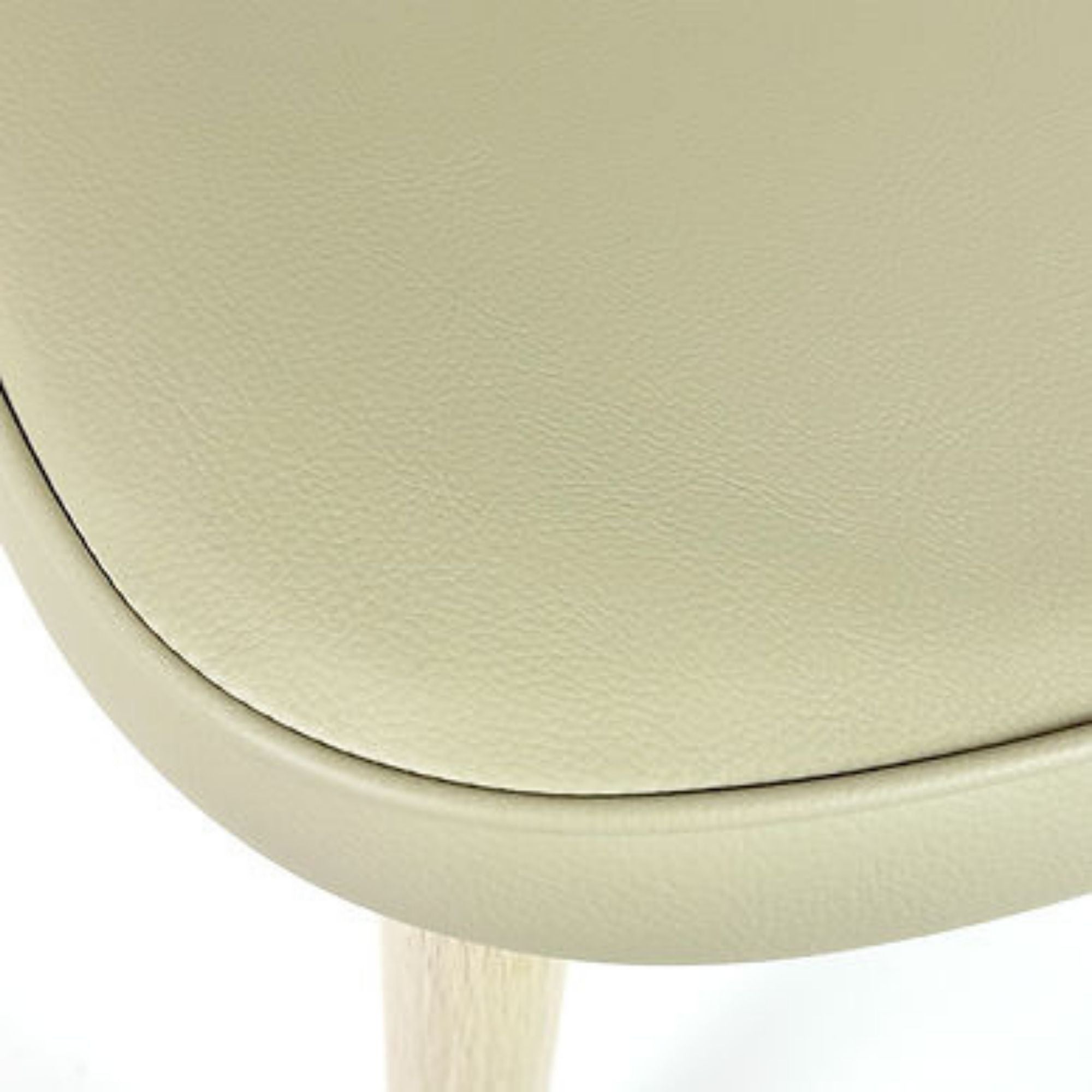 Beige Anton dining chair by Elite Living with a modern design and wooden legs, perfect for contemporary dining rooms.