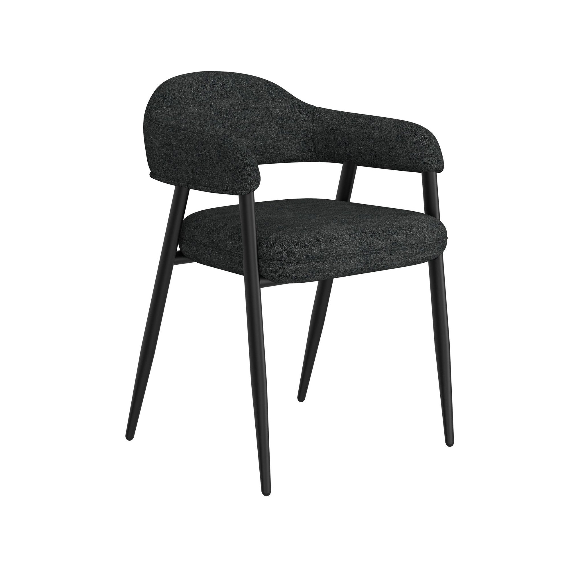 Archer Dining Chair  Black (Set of 2)