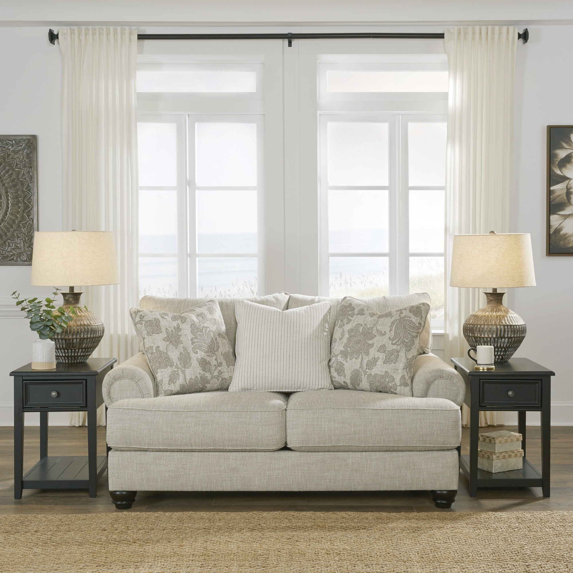 Asanti Loveseat in fog