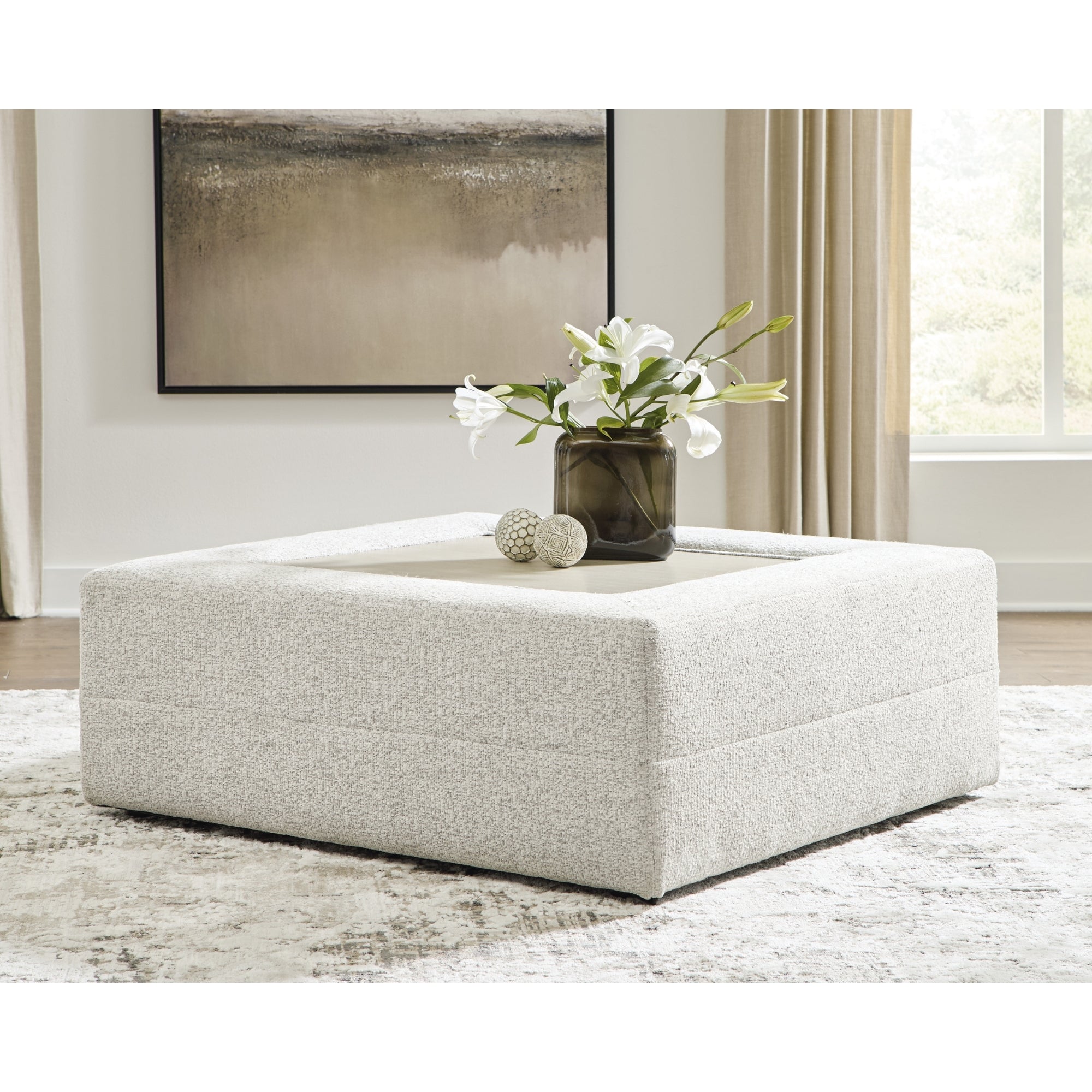Ashbourne Estate Oversized Accent Ottoman