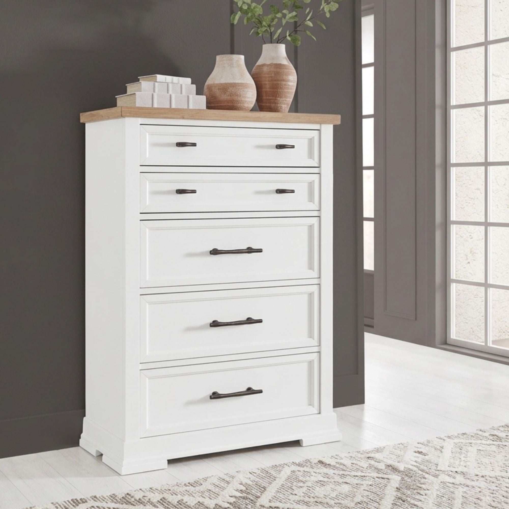 Ashbryn Five Drawer Chest