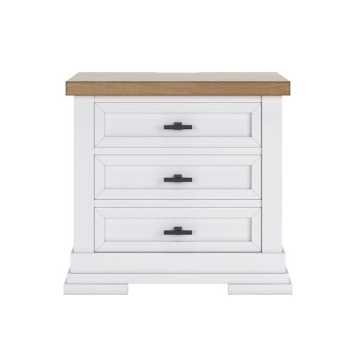 Ashbryn Three Drawer Night Stand