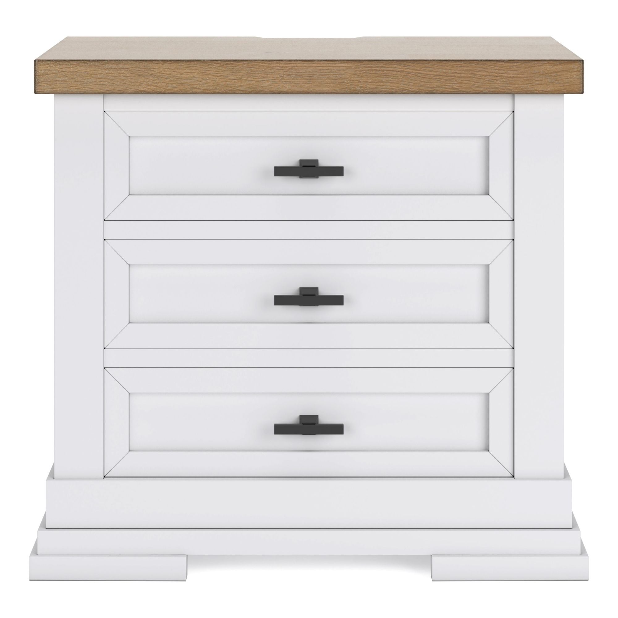 Ashbryn Three Drawer Night Stand