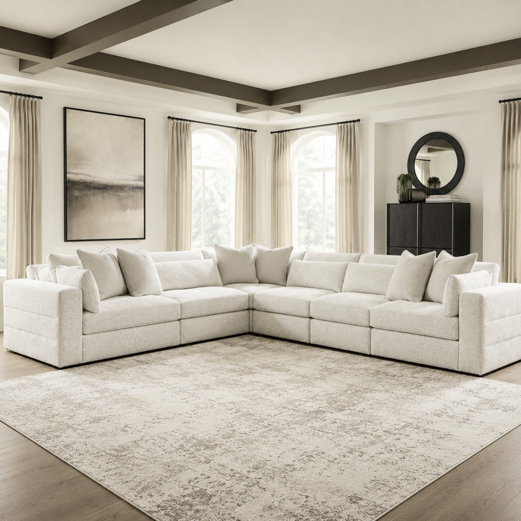 Ashbourne Estate 6-Piece Modular Sectional