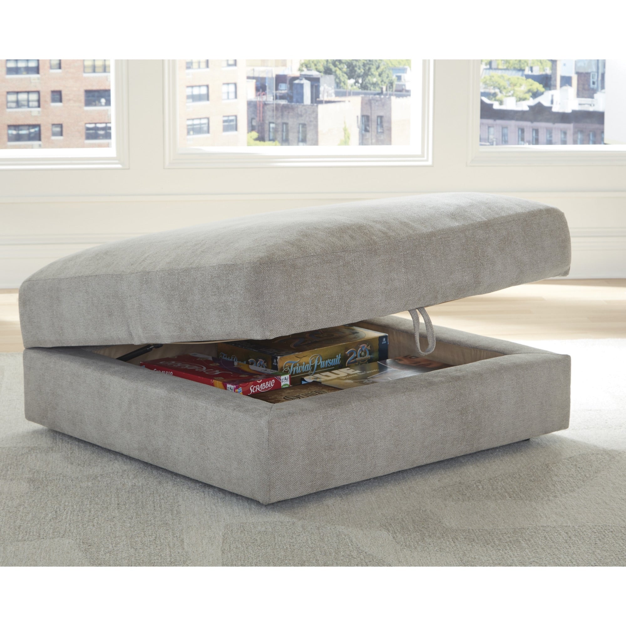 Aslan Court Ottoman With Storage