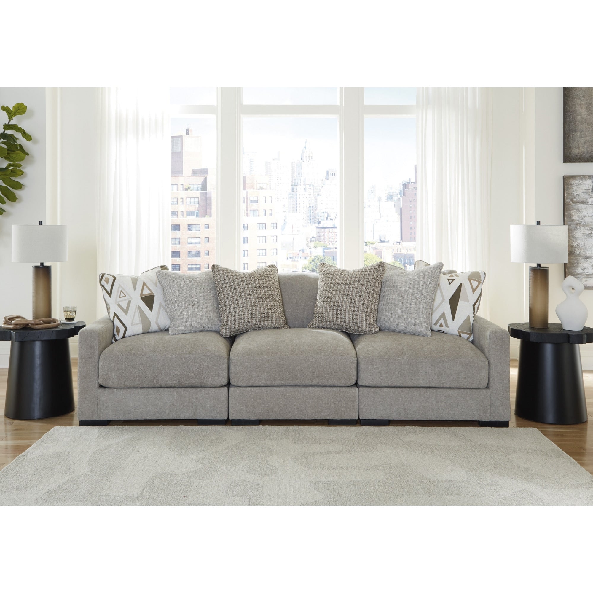 Aslan Court 3-Piece Modular Sofa