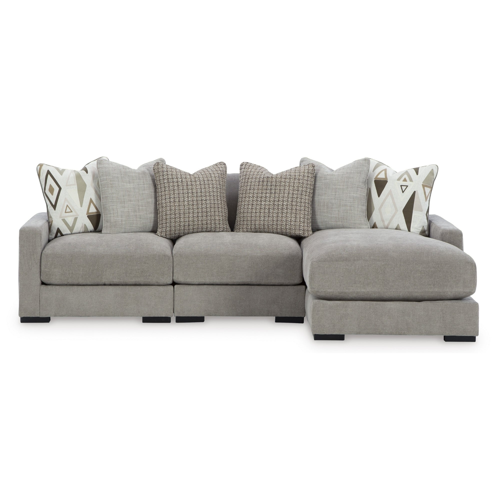 Aslan Court 3-Piece Modular Sofa Sectional with Chaise