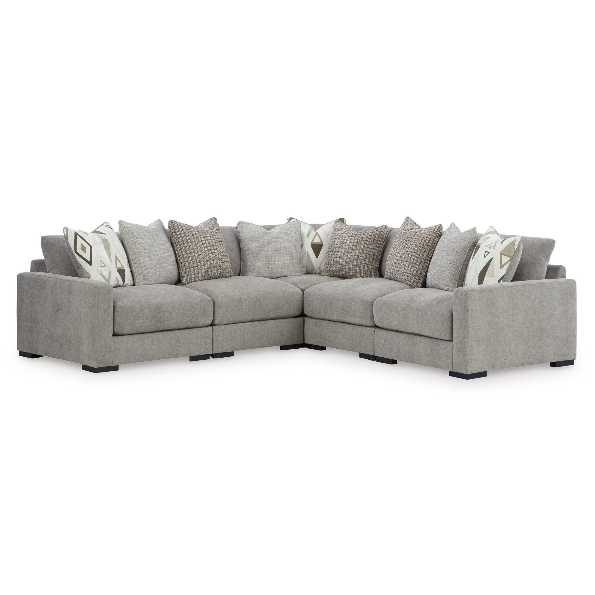 Aslan Court 5-Piece Modular Sectional