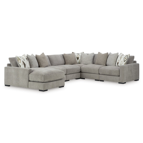 Aslan Court 6-Piece Modular Sectional with Chaise