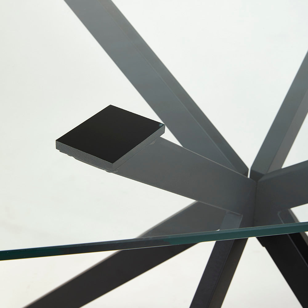 Atlas Black Dining Table.