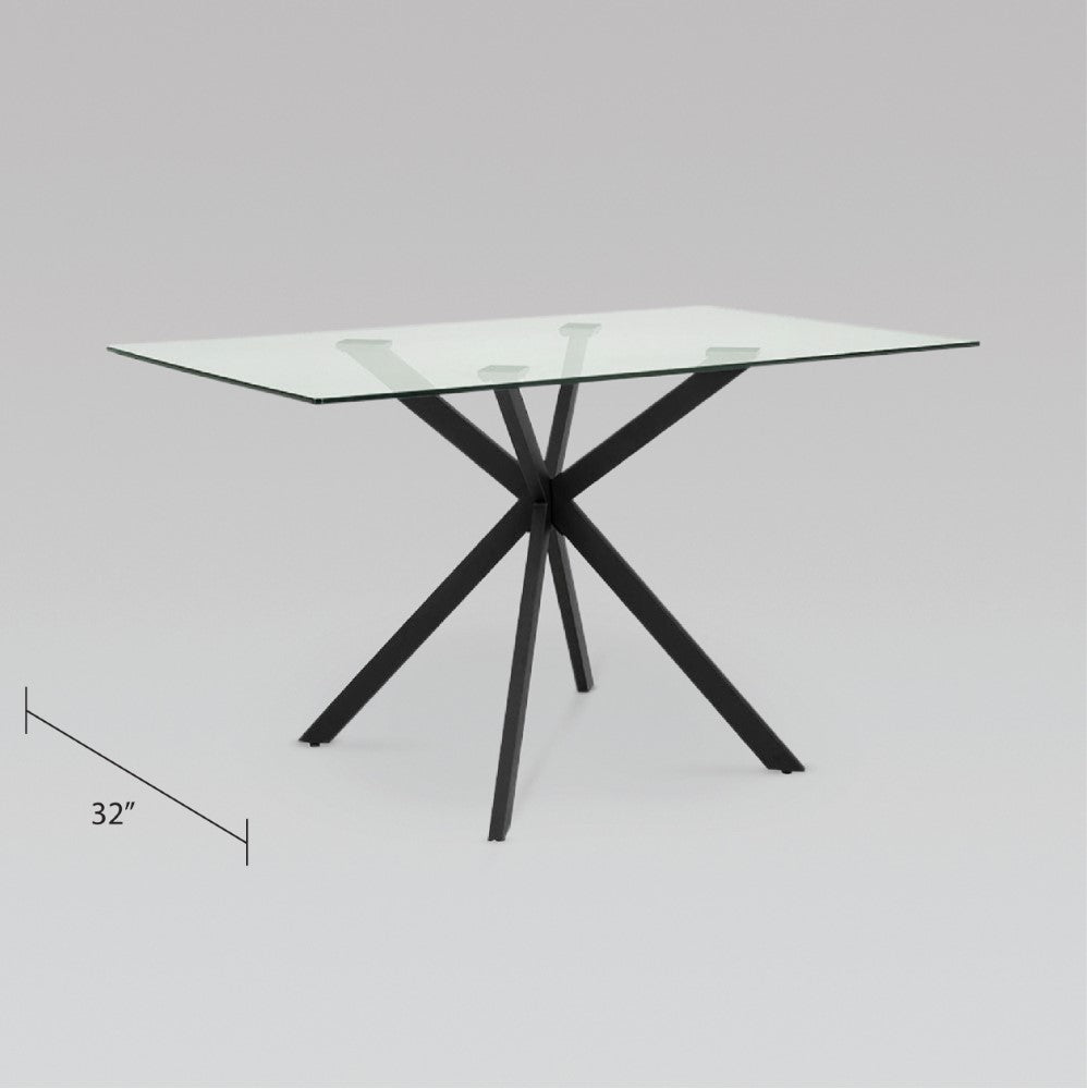Atlas Black Dining Table.