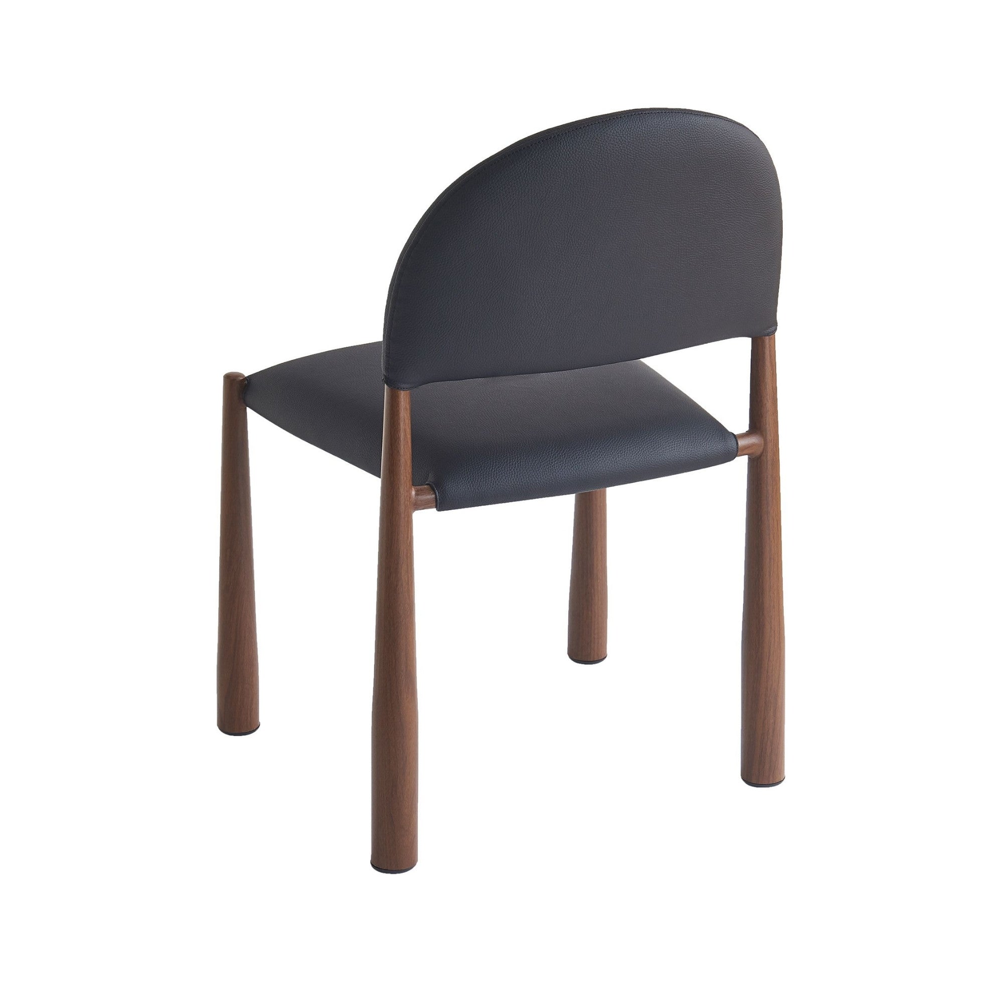 Auggie Dining/Lounge Chair Black and Aged Gold (Set of 4)