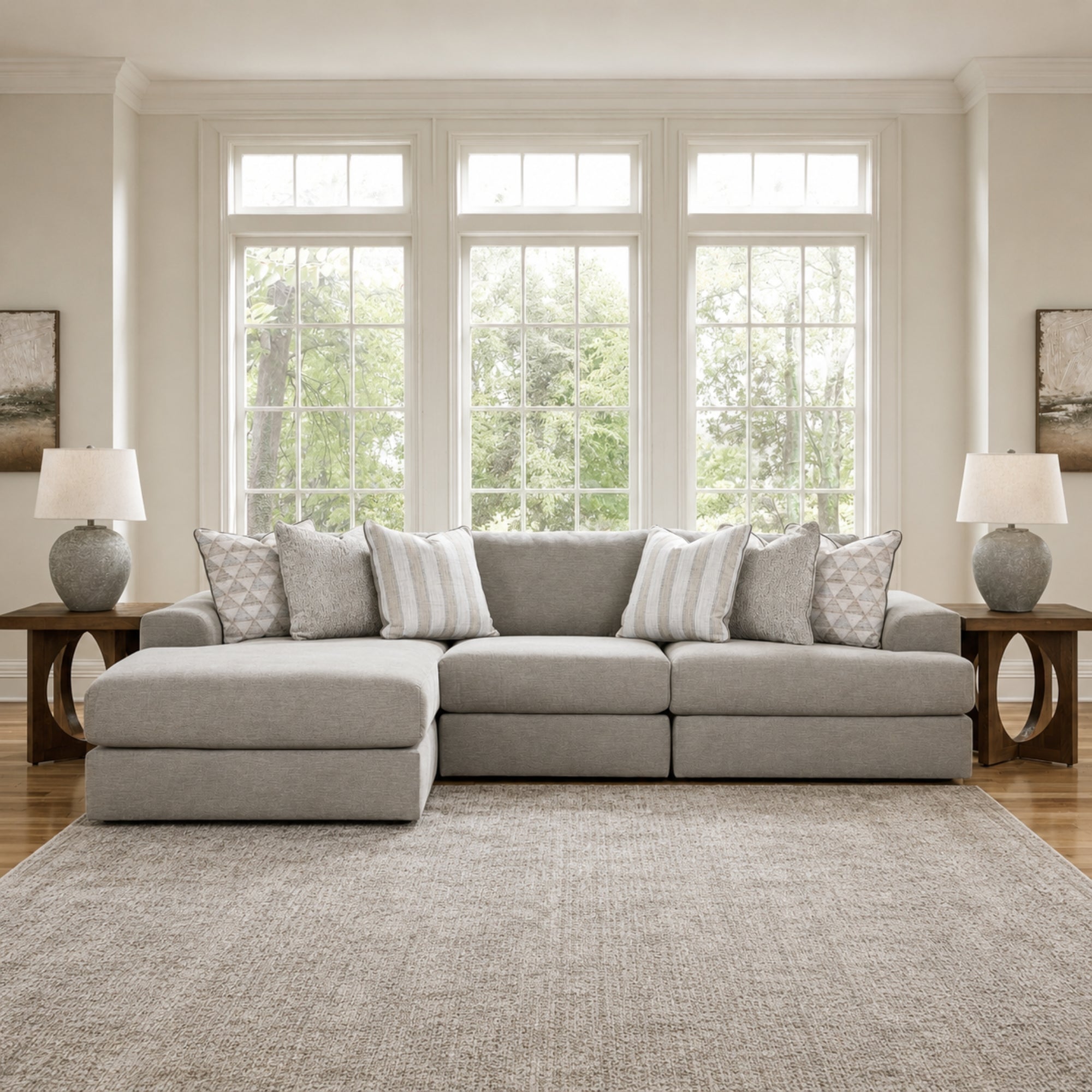 Avaliyah 3-Piece Modular Sectional with Chaise
