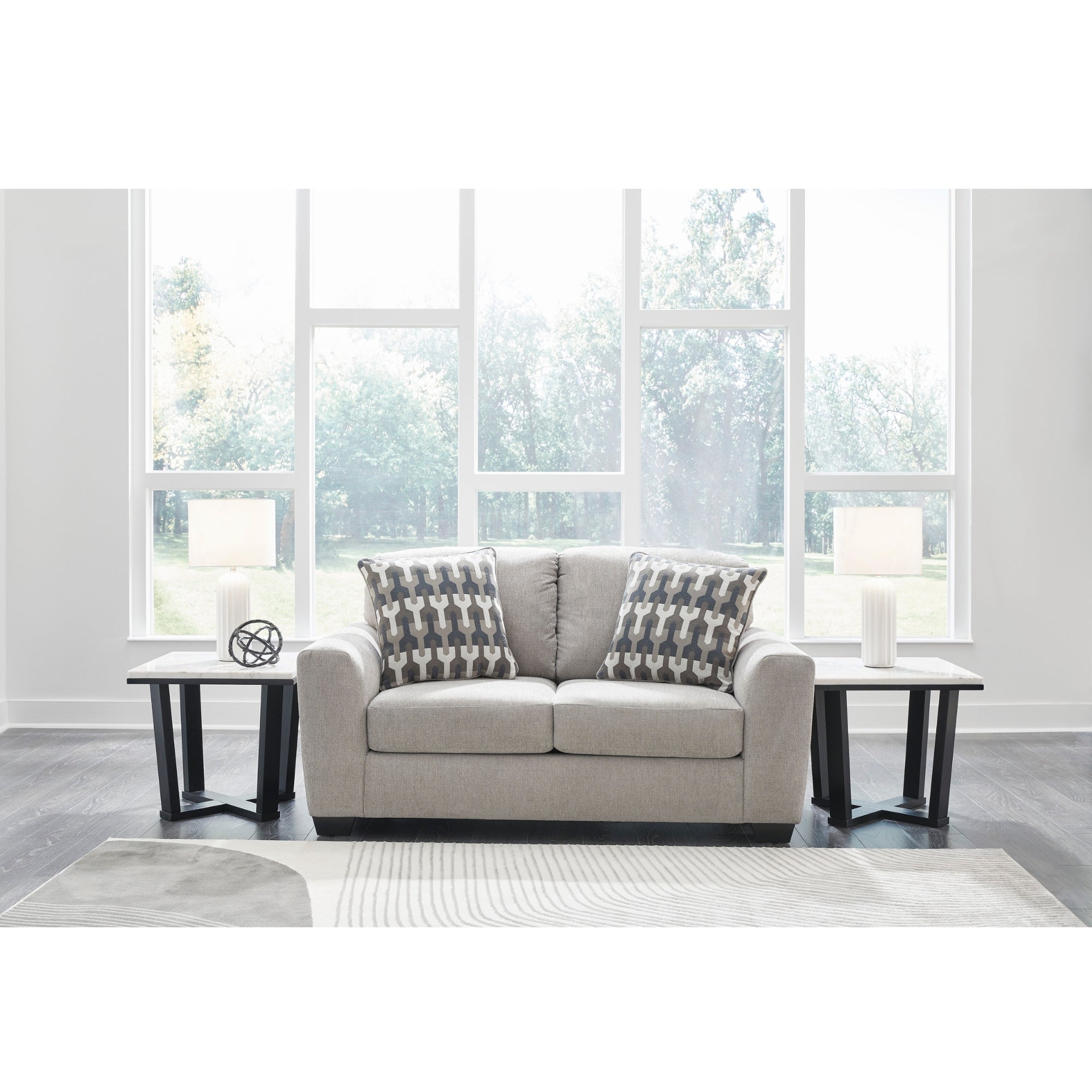 Avenal Park Loveseat in Flannel