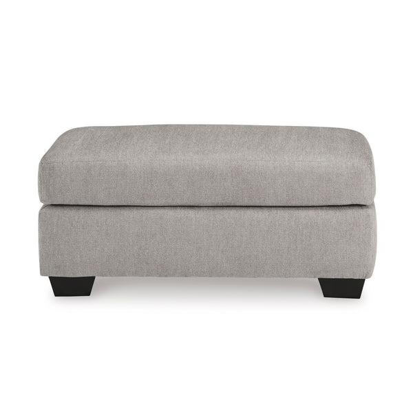 Avenal Park Ottoman in Flannel