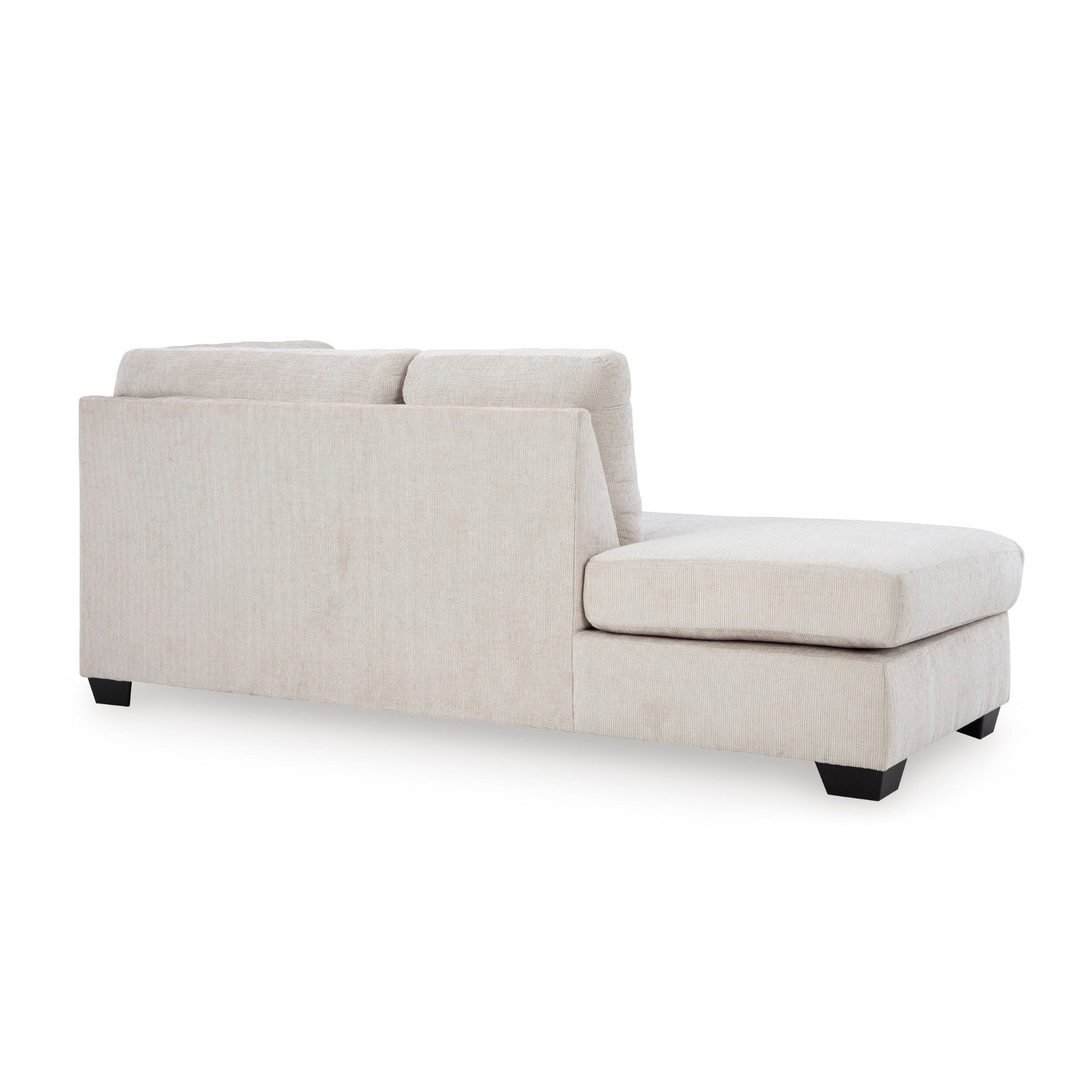 Canapé d'angle Ashley Aviemore avec chaise longue en tissu Stone