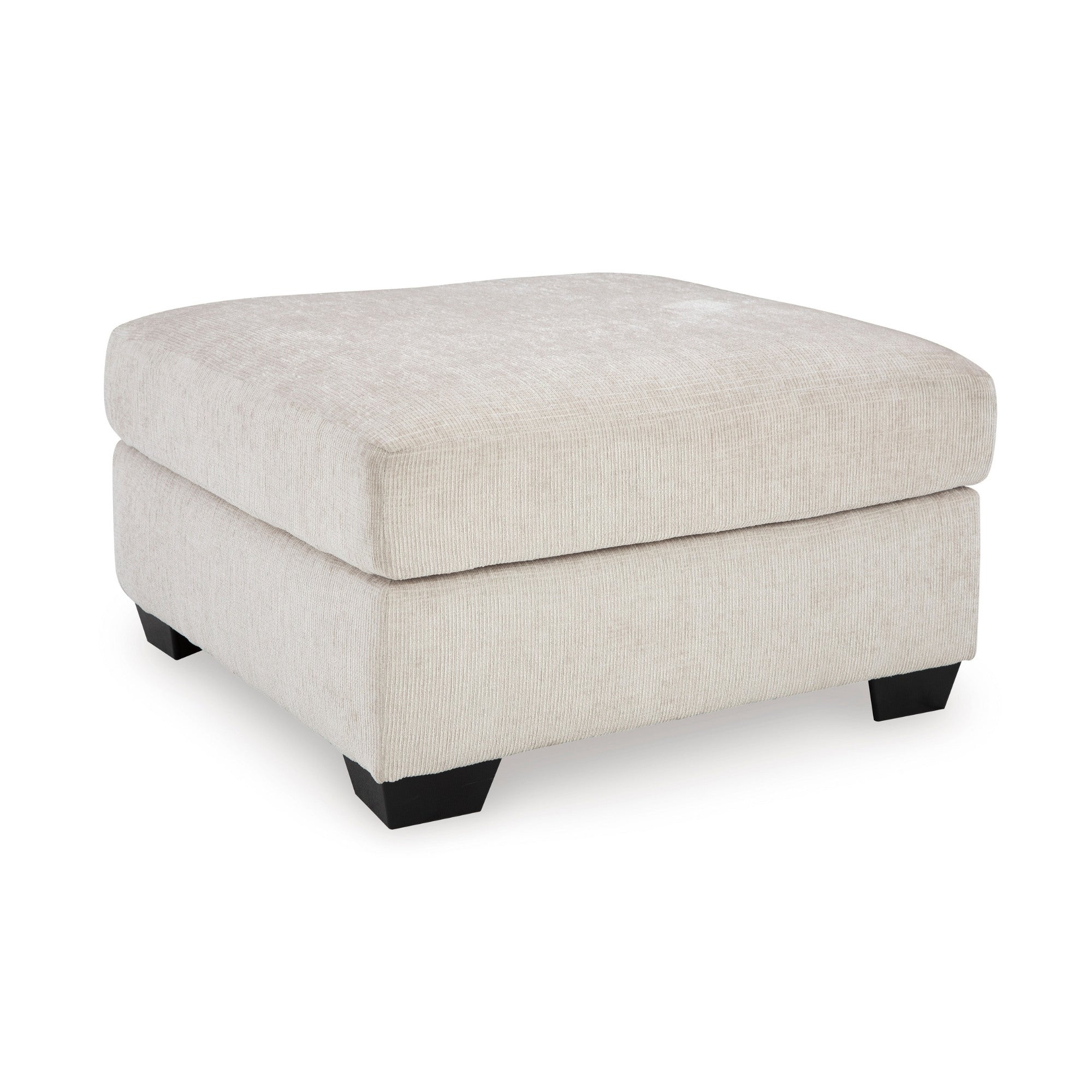 Aviemore Oversized Accent Ottoman in Stone