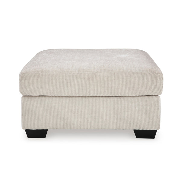 Aviemore Oversized Accent Ottoman in Stone