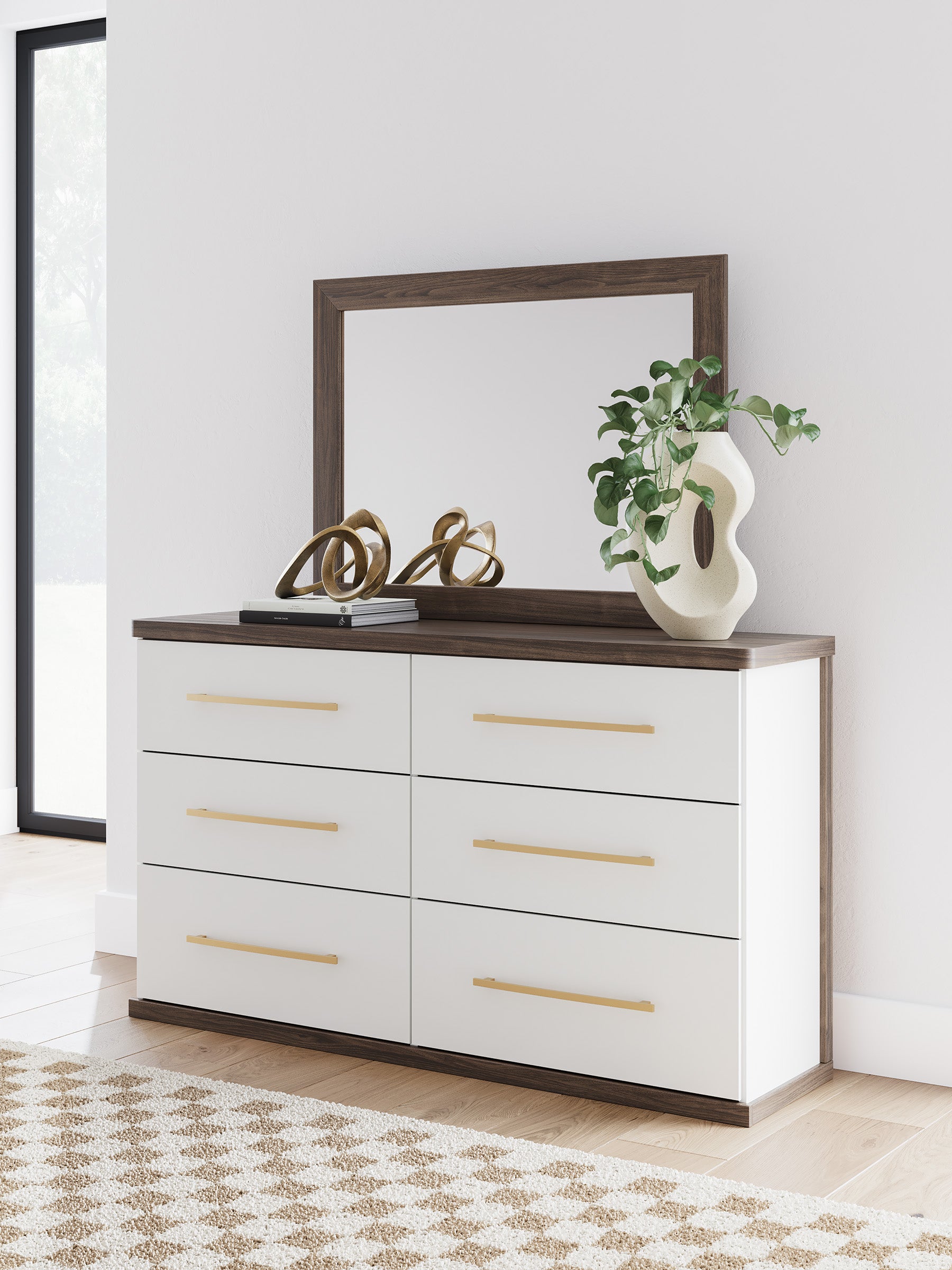 Kendanport Dresser and Mirror