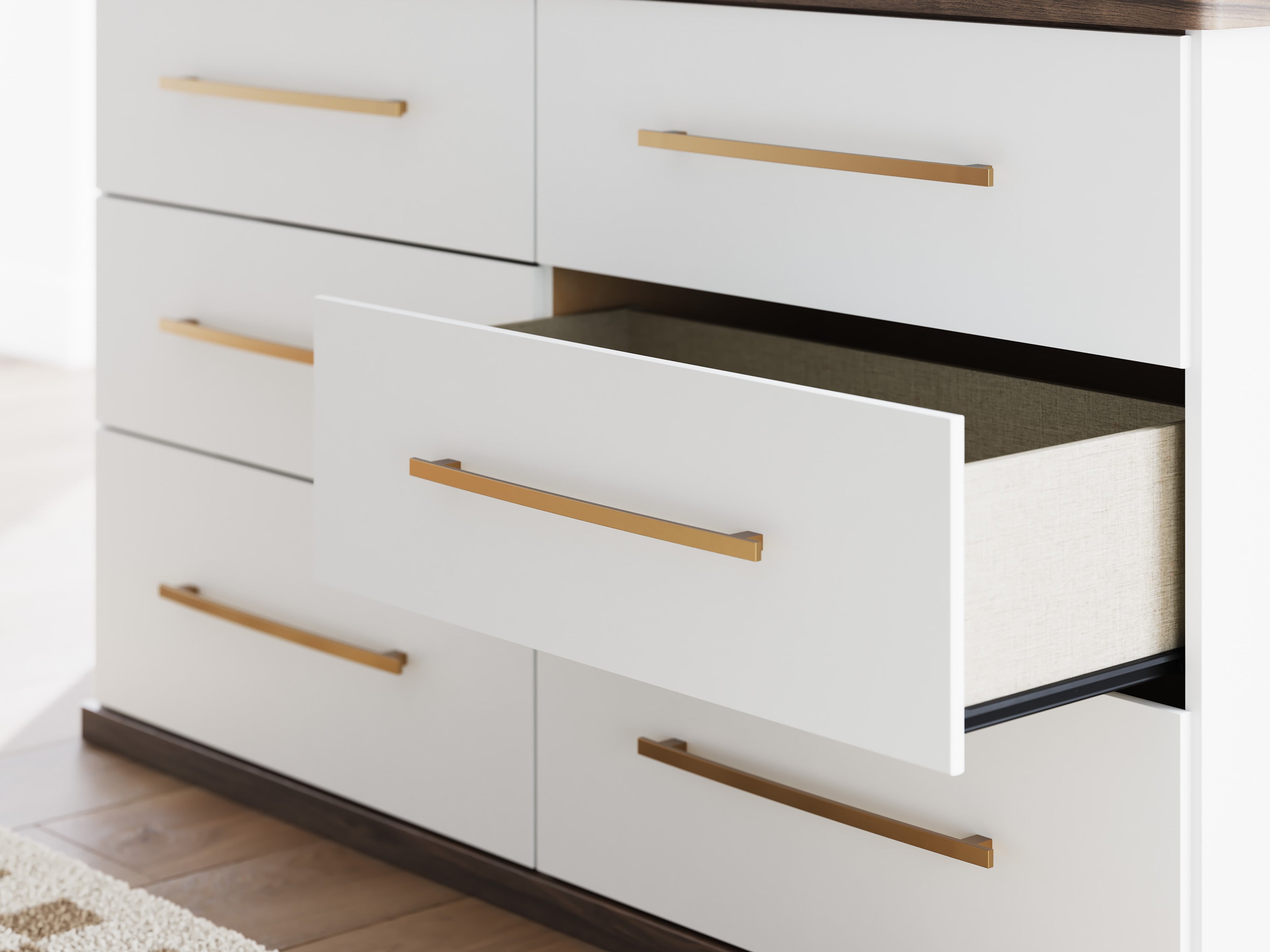 Kendanport Dresser and Mirror