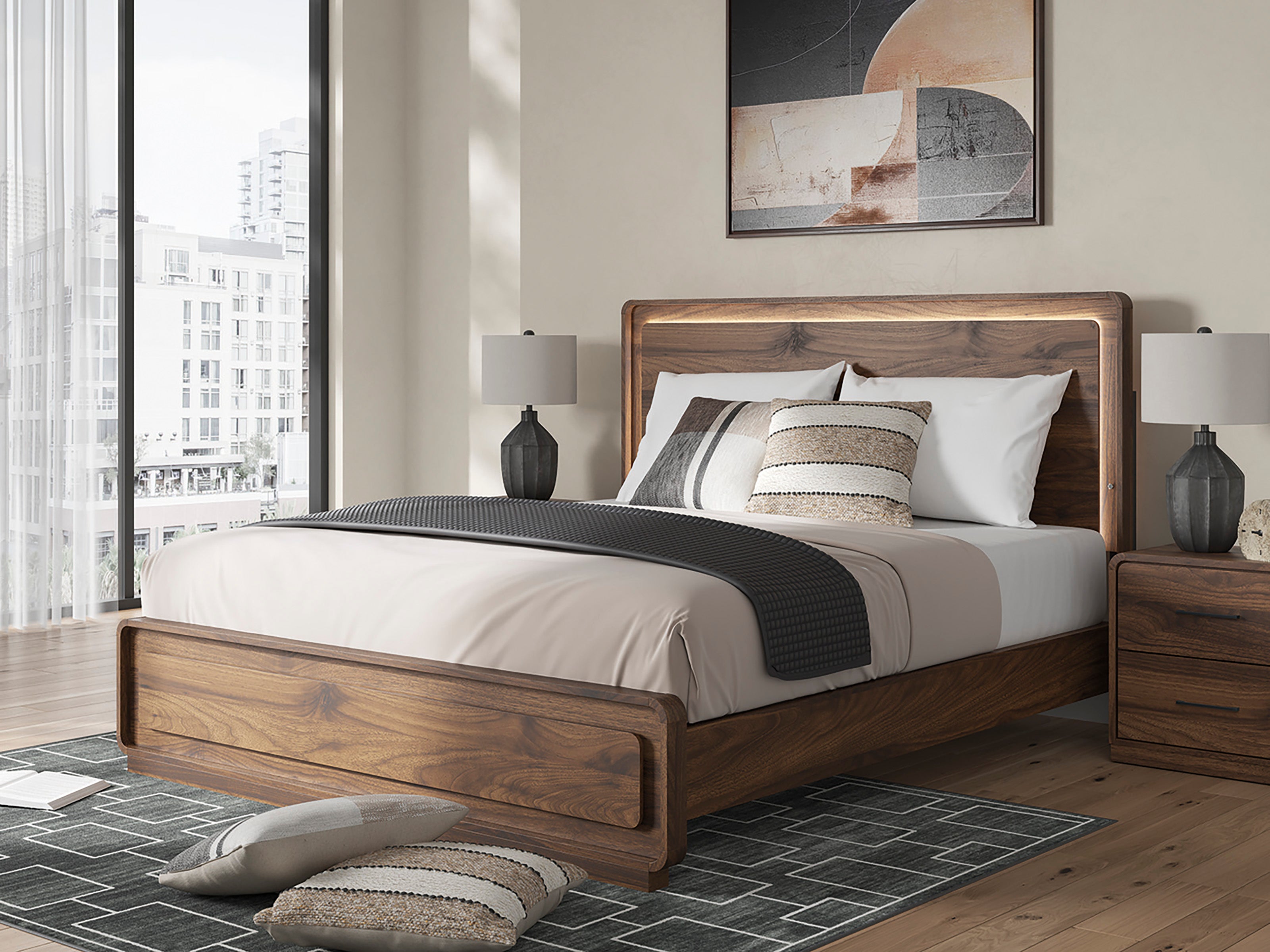 Fortlorn Panel Platform Bed