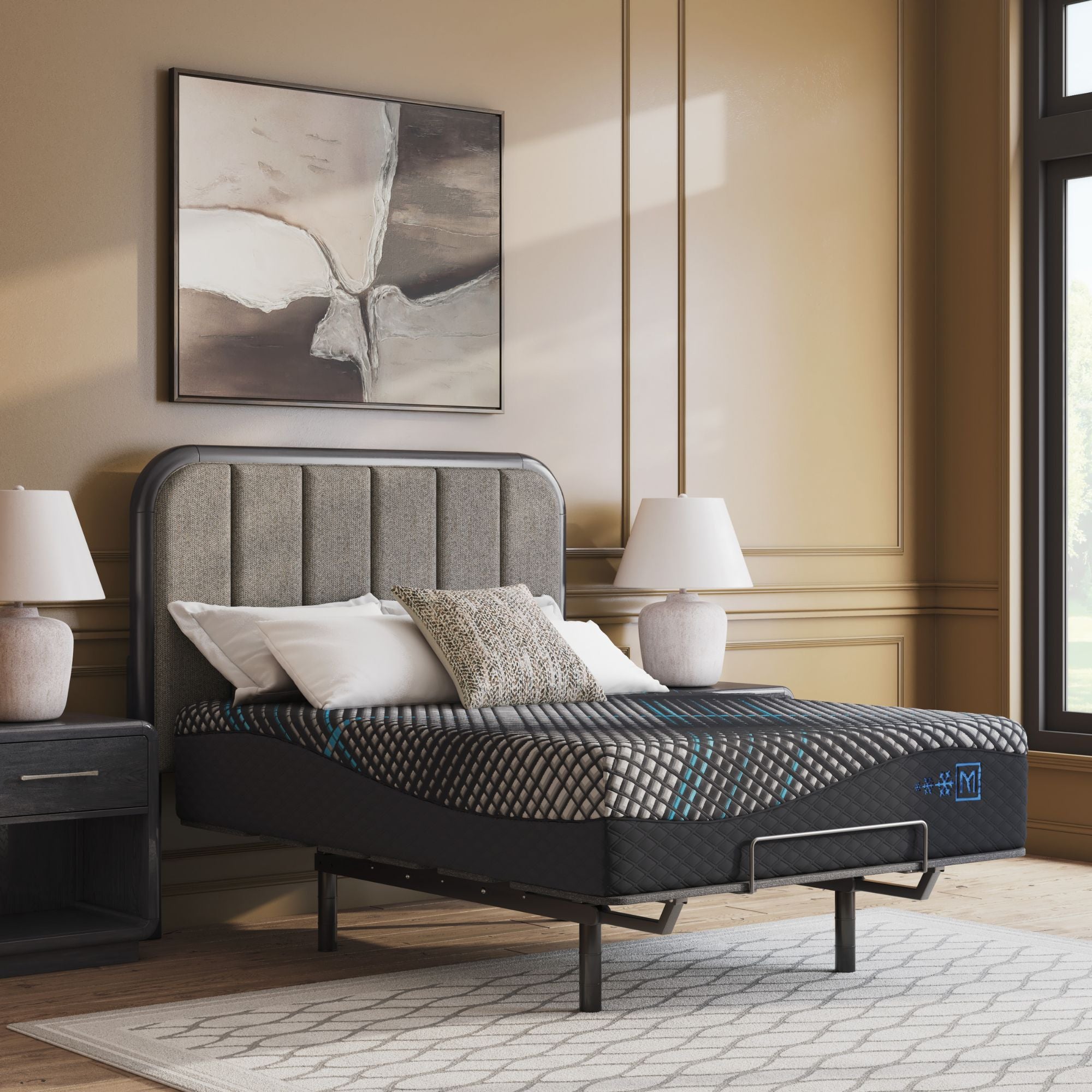 Millennium 16-inch 2.0 Hybrid Ultra Plush Mattress with soft, plush surface and layered design, showcasing its luxurious comfort.