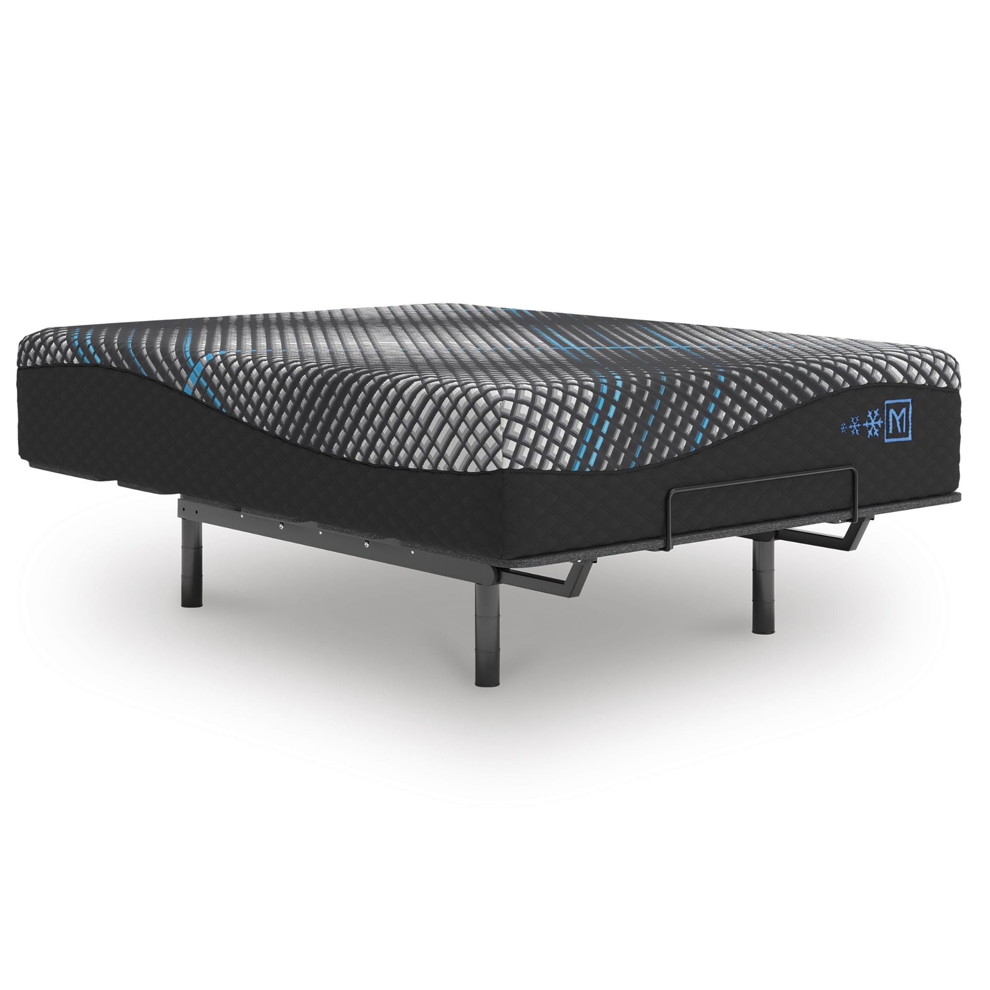 Millennium 16-inch 2.0 hybrid ultra plush mattress with soft fabric cover and plush surface, ideal for comfortable sleep.