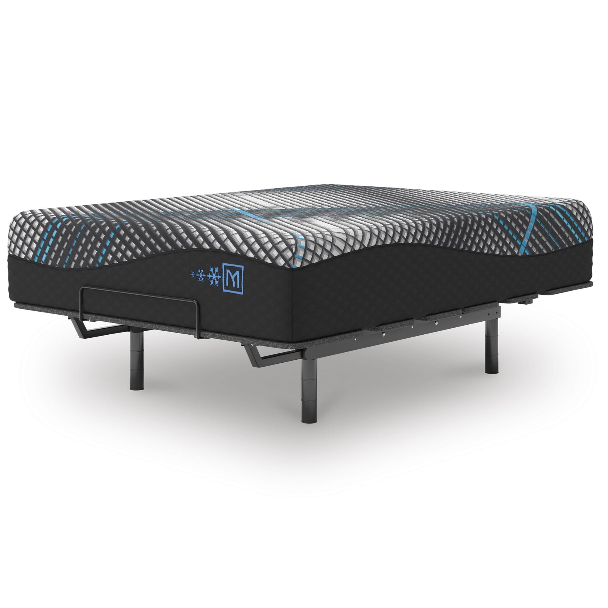 Millennium 16-inch 2.0 Hybrid Ultra Plush Mattress showing the plush surface with quilted top and side panels for comfort.