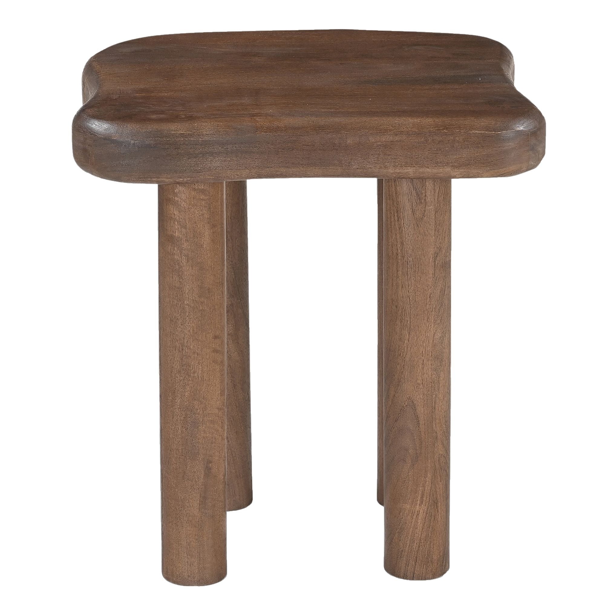 Table à manger organique Zaloa 78" Noyer foncé