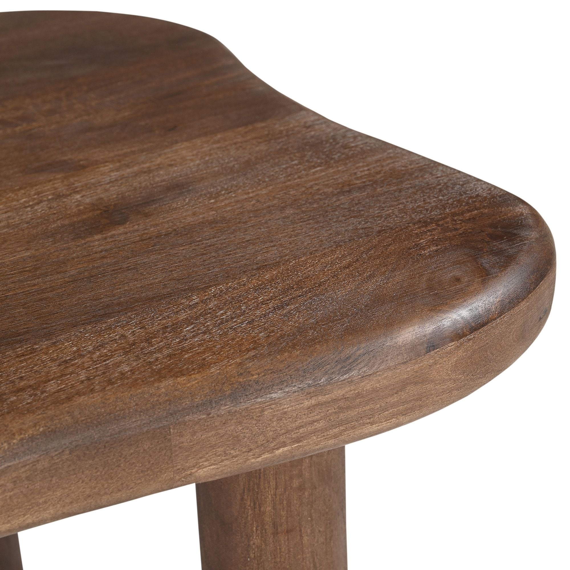 Zaloa Organic Coffee Table in Dark Walnut