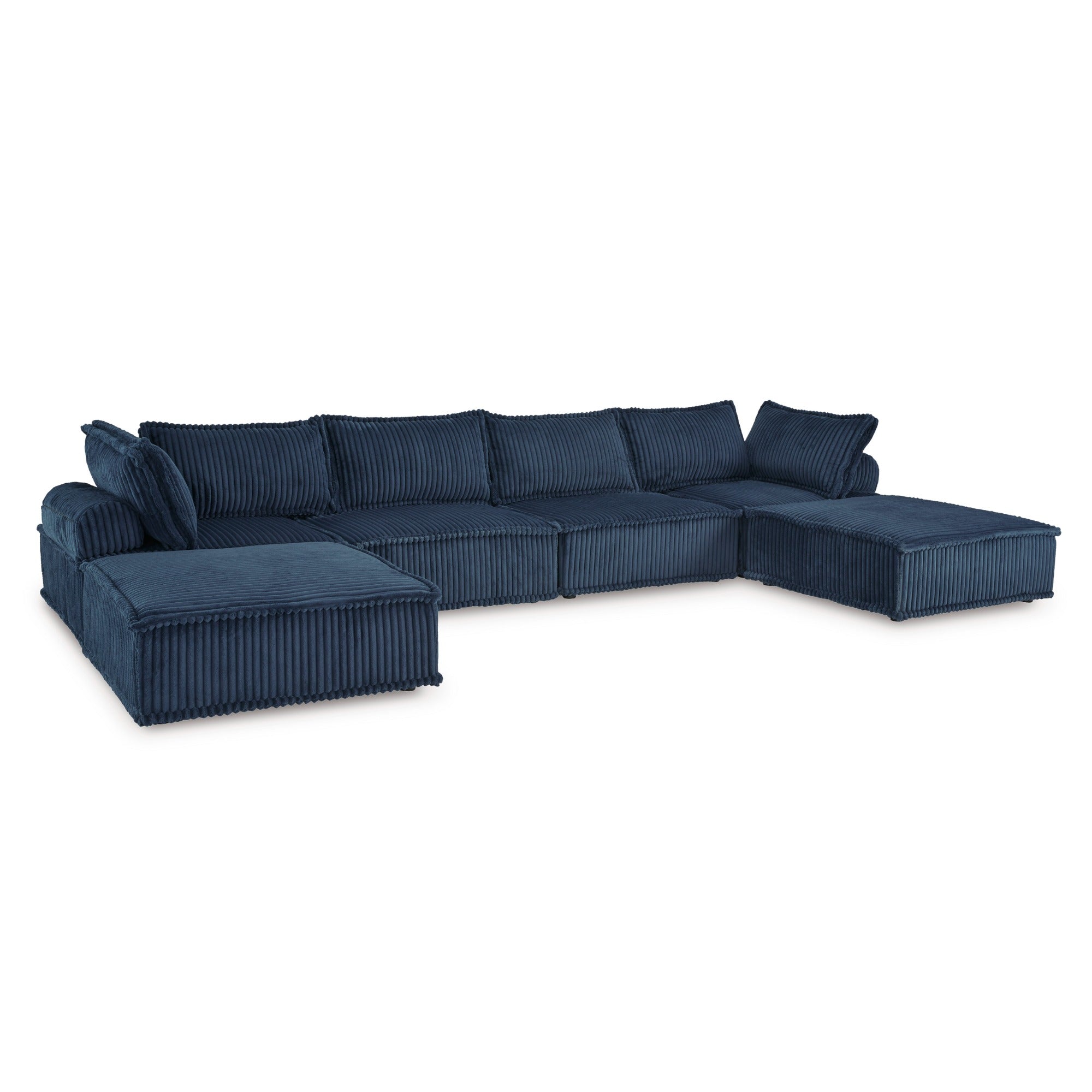 Bales 6-Piece Modular Sectional in Navy