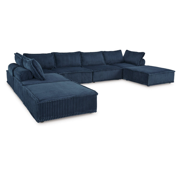 Bales 7-Piece Modular Sectional in Navy