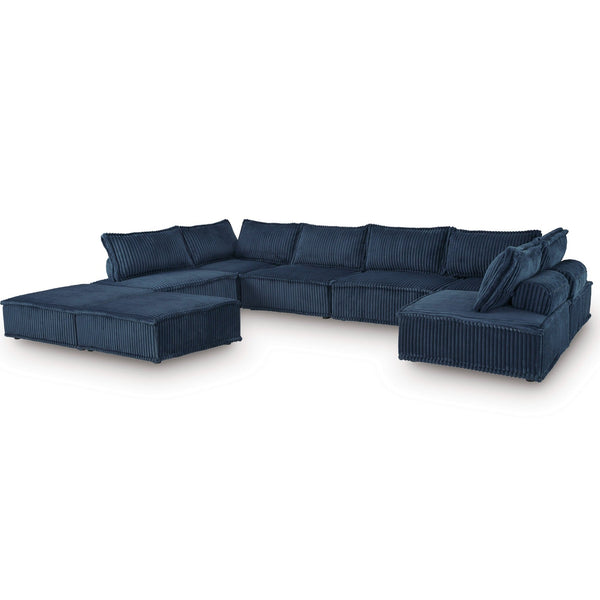 Bales 8-Piece Modular Sectional in Navy