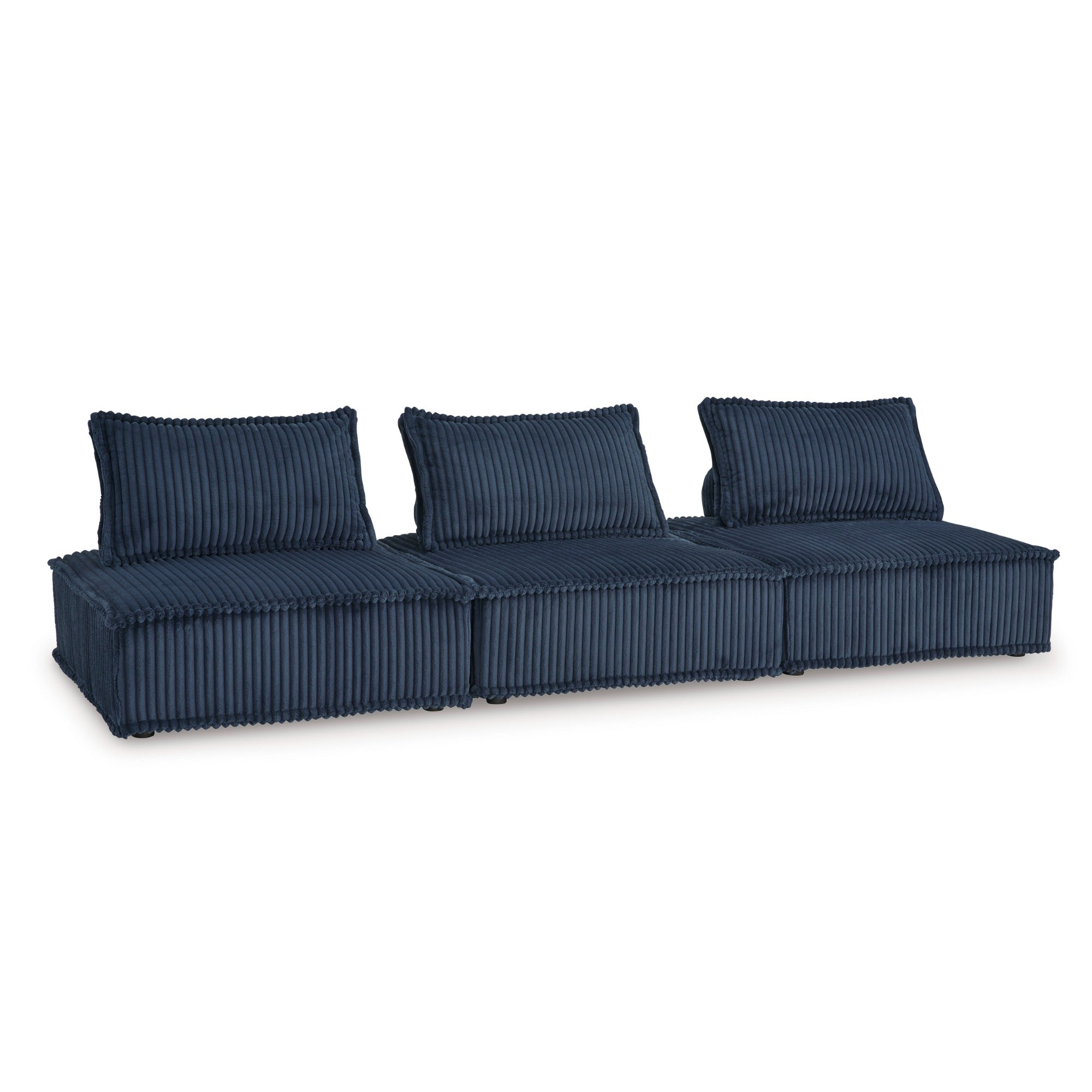 Bales 3-Piece Modular Sofa in Navy