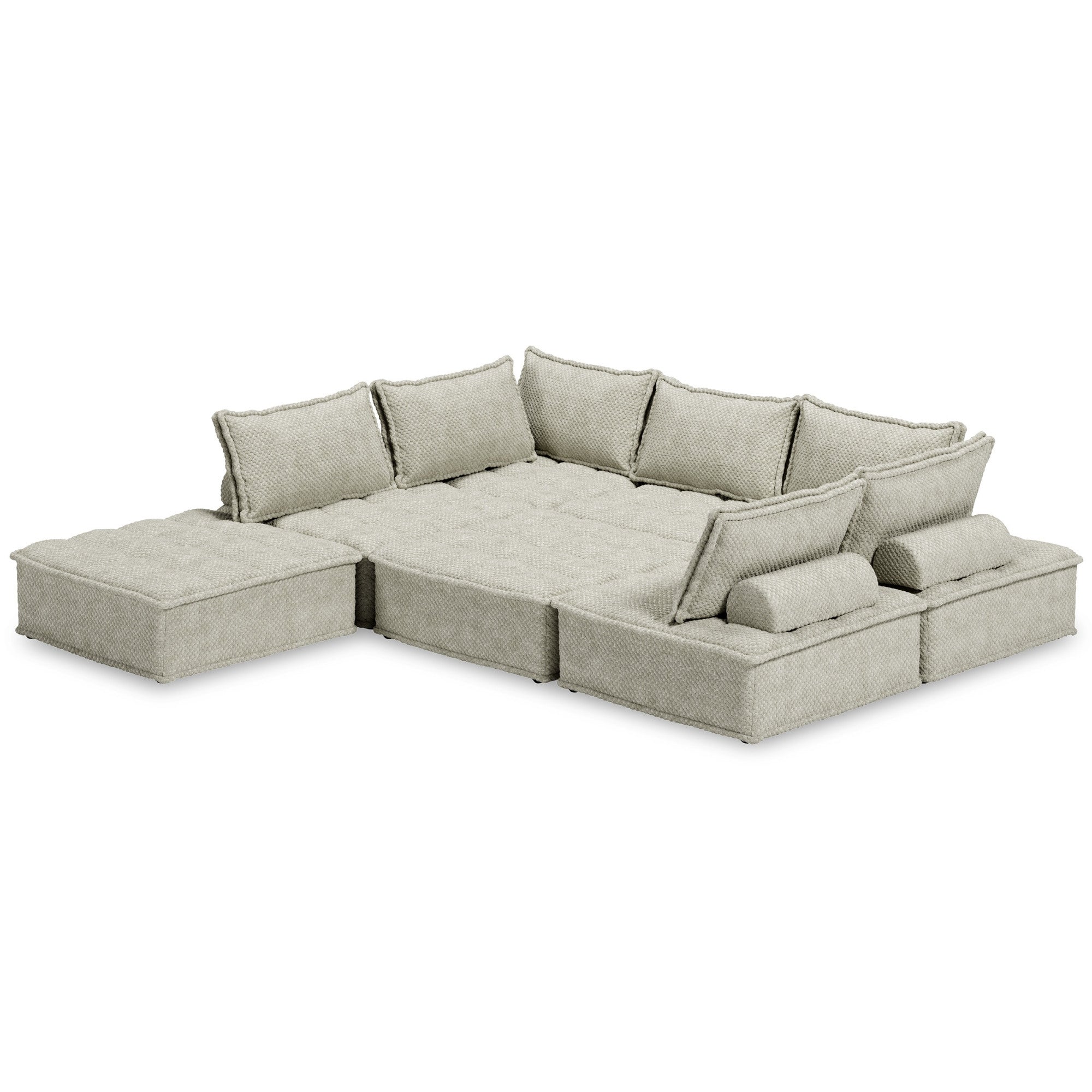 Bales 8-Piece Modular Sectional in Taupe