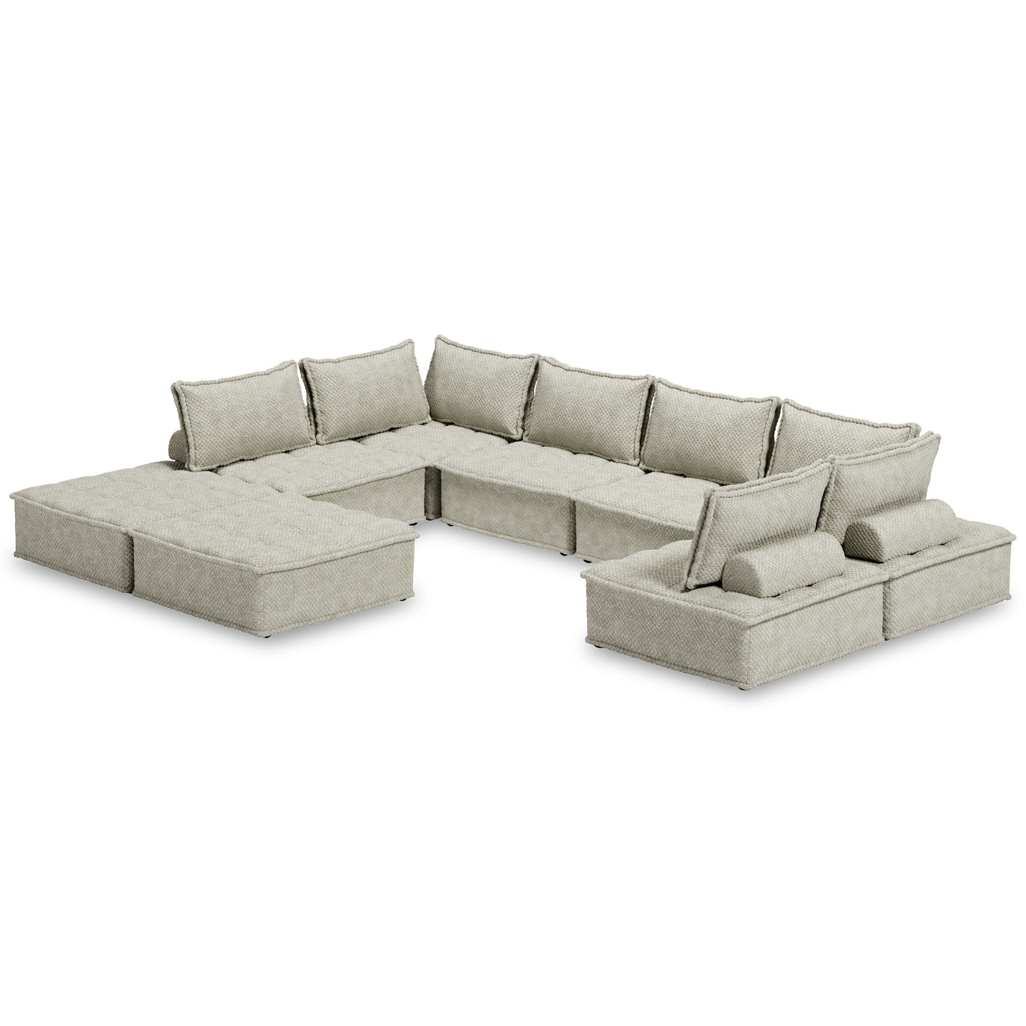 Bales 8-Piece Modular Sectional in Taupe