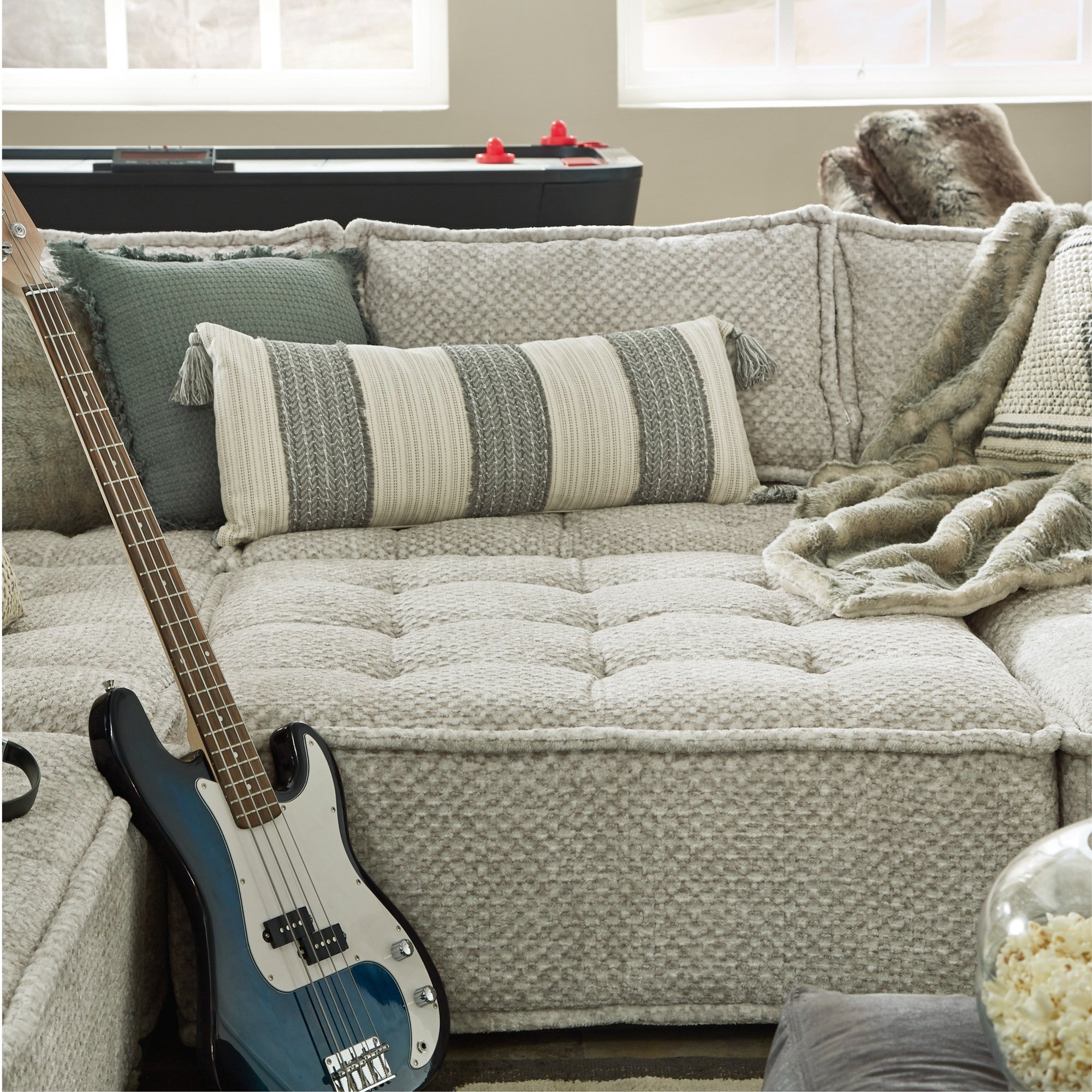 Bales 8-Piece Modular Sectional in Taupe