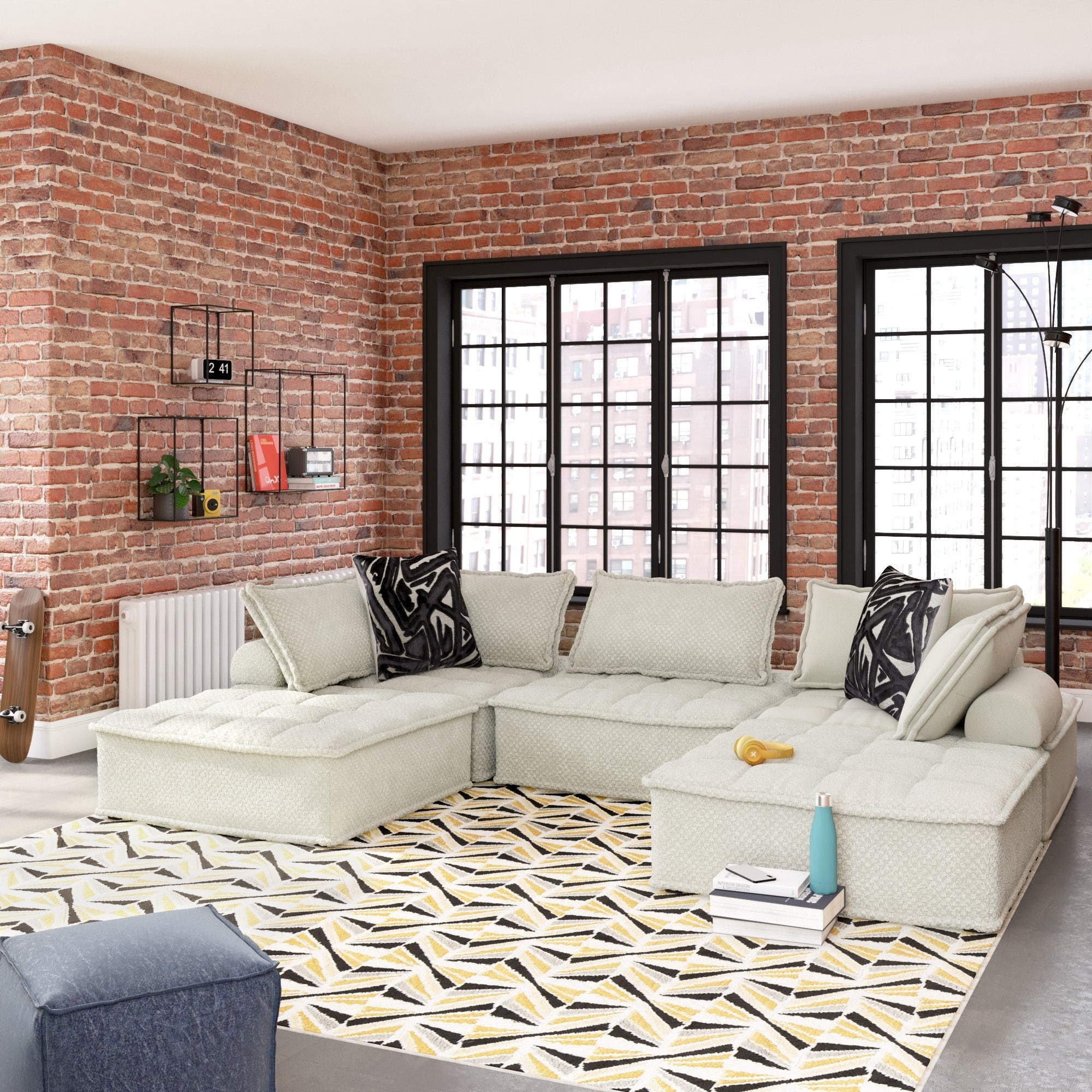 Bales 5-Piece Modular Sectional in Taupe