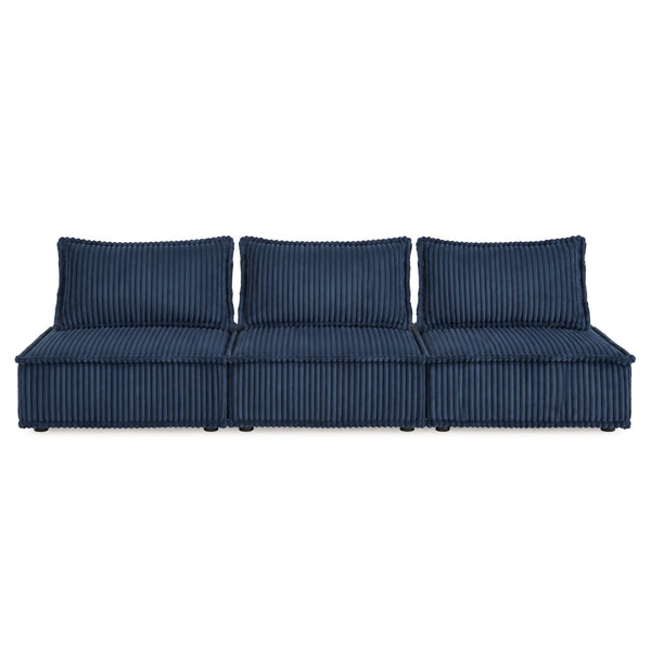 Bales 3-Piece Modular Sofa in Navy