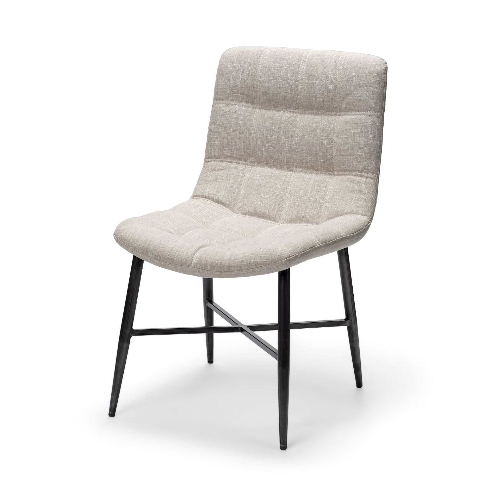 Mercana Barrow Collection Dining Chair in Beige | CastleUp Experience Centre Online Furniture