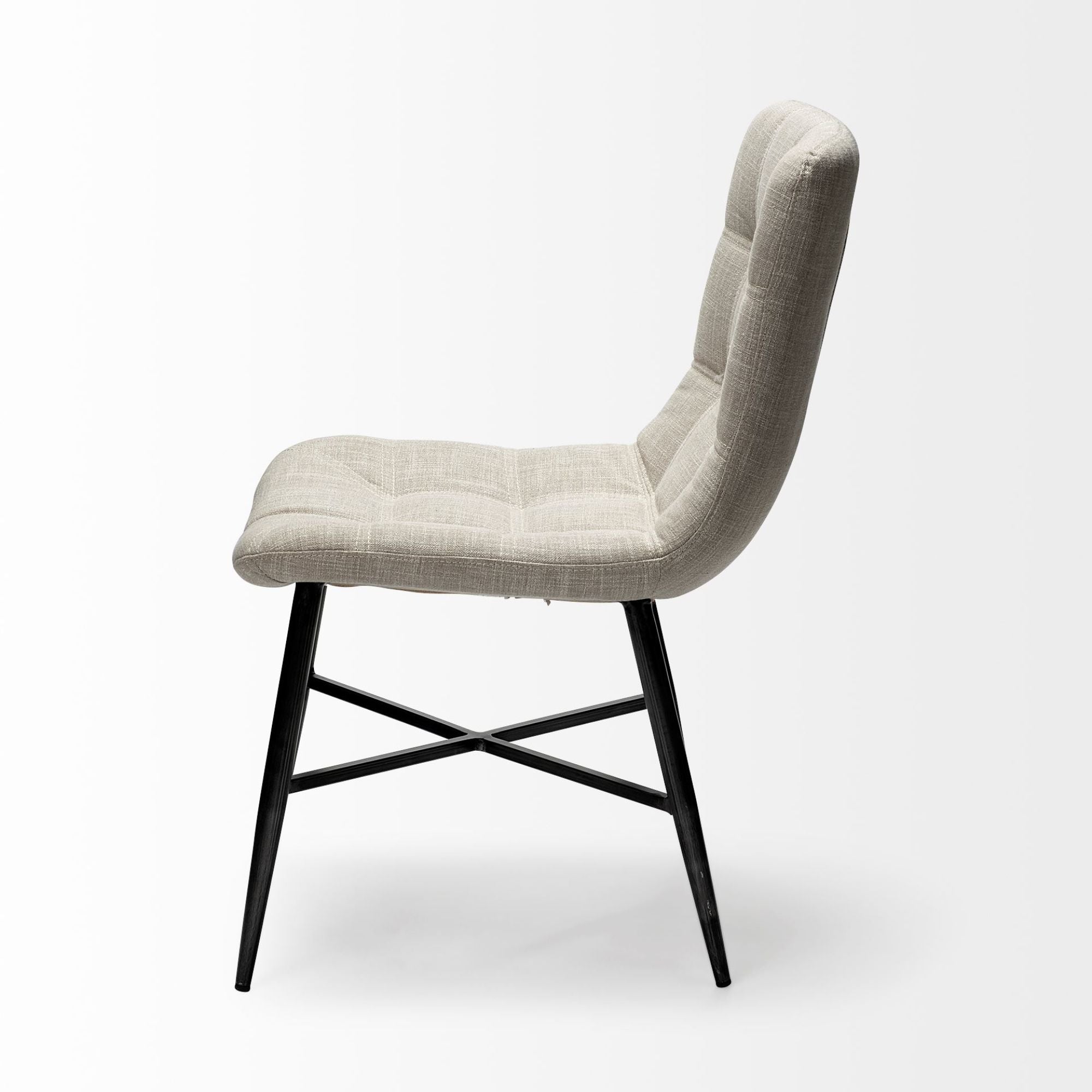 Mercana Barrow Collection Dining Chair in Beige | CastleUp Experience Centre Online Furniture