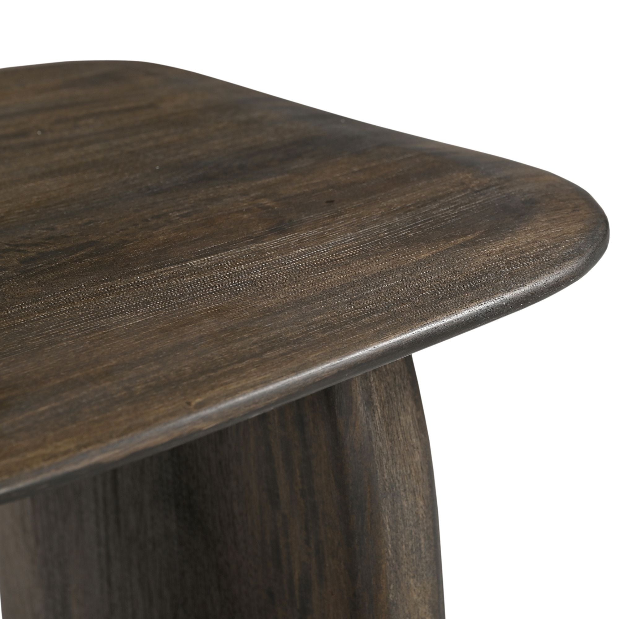 Bazul Organic End Table in Mocha