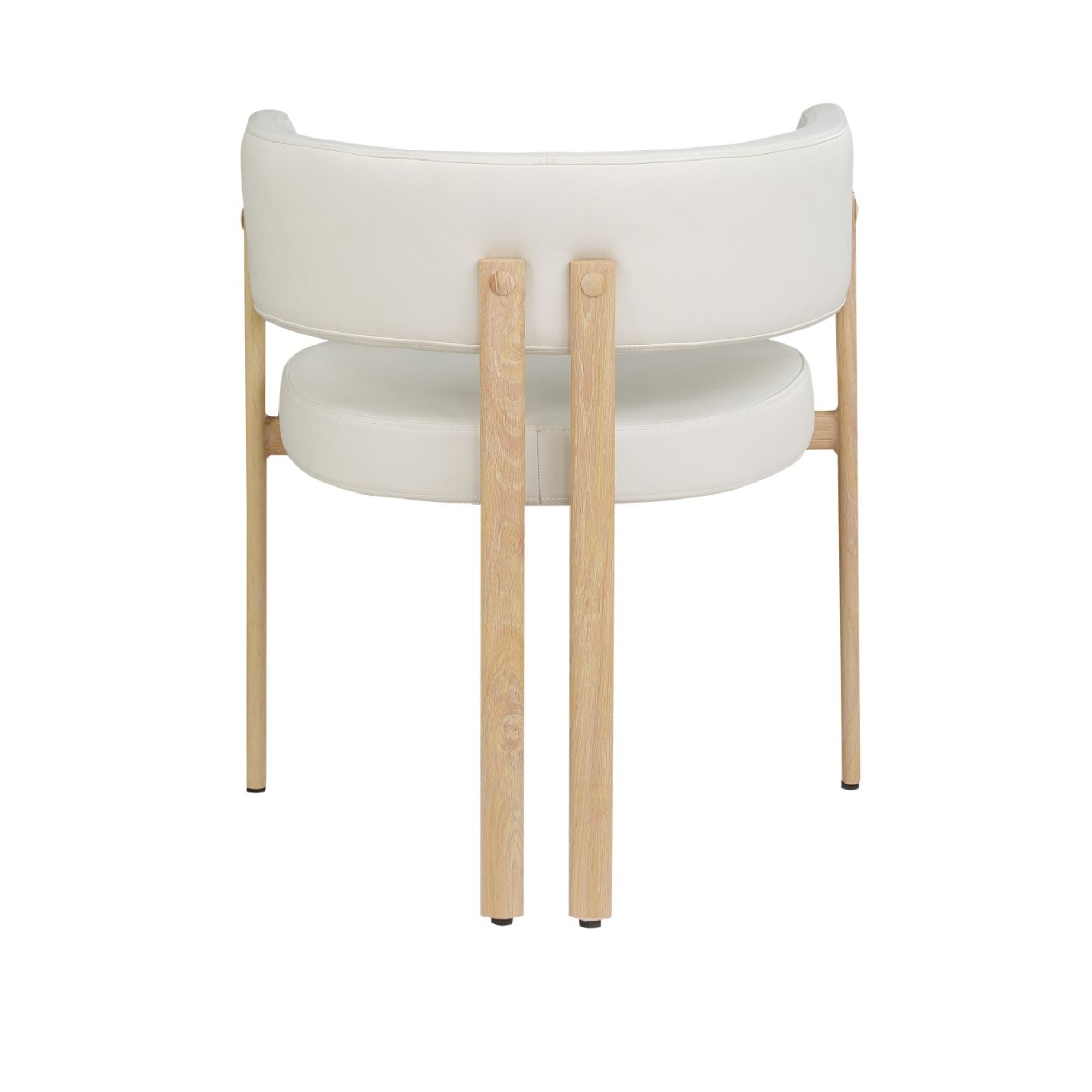Chaise de salle à manger Belisse crème (Lot de 2)