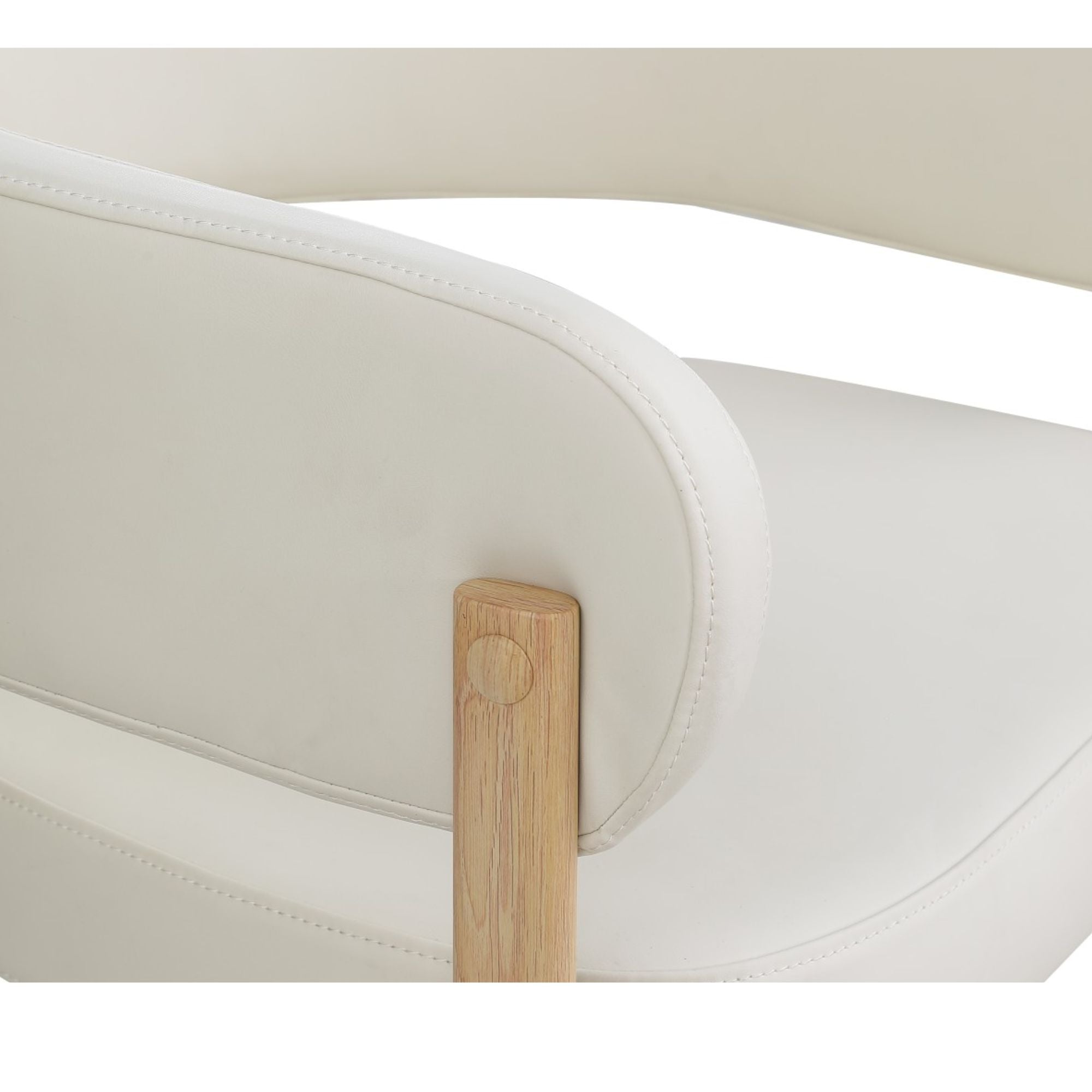 Chaise de salle à manger Belisse crème (Lot de 2)