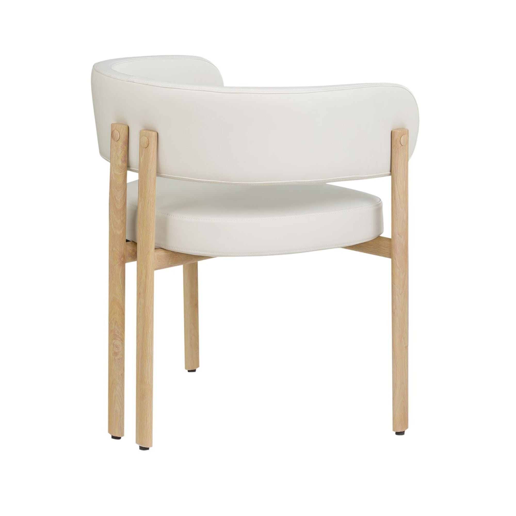 Chaise de salle à manger Belisse crème (Lot de 2)