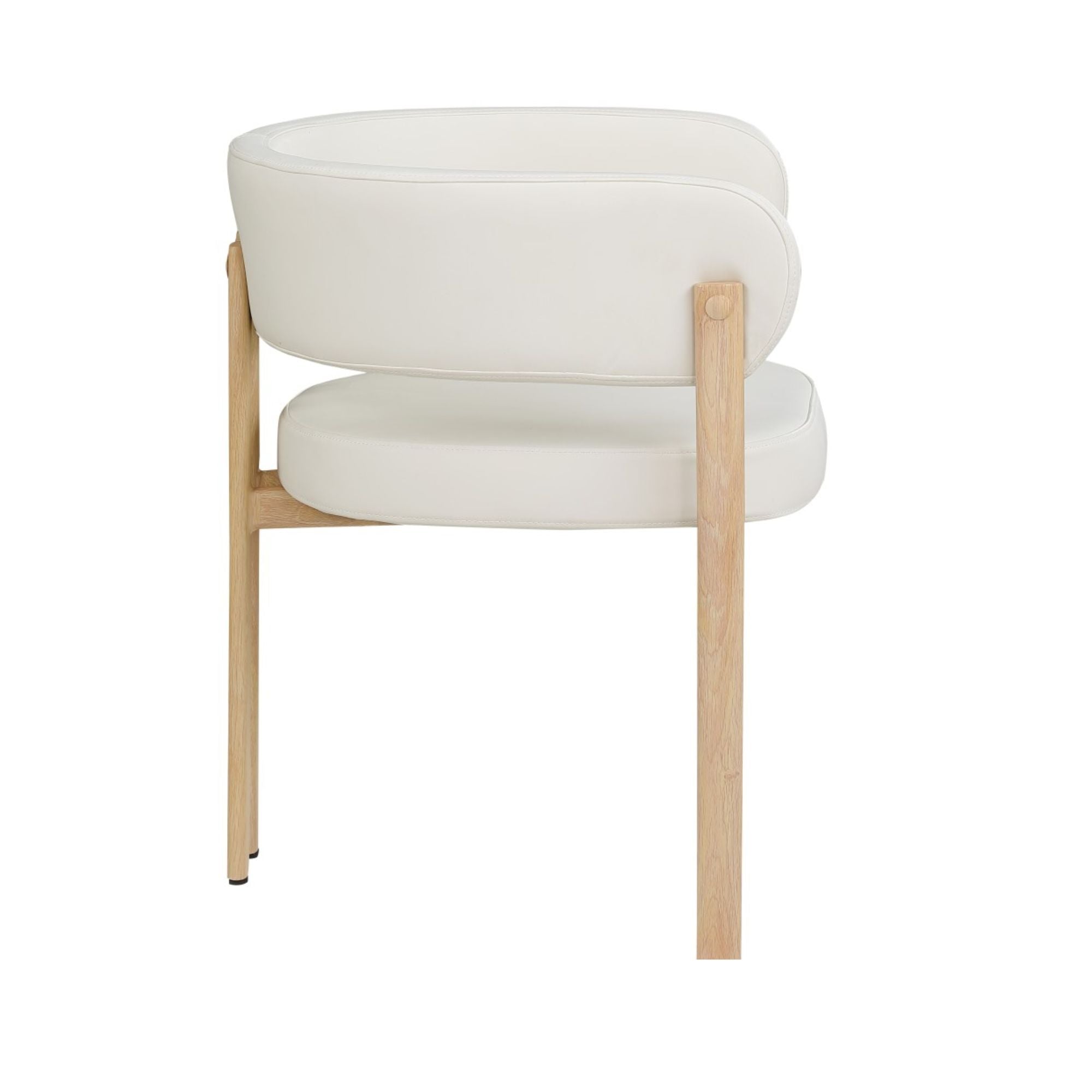 Chaise de salle à manger Belisse crème (Lot de 2)