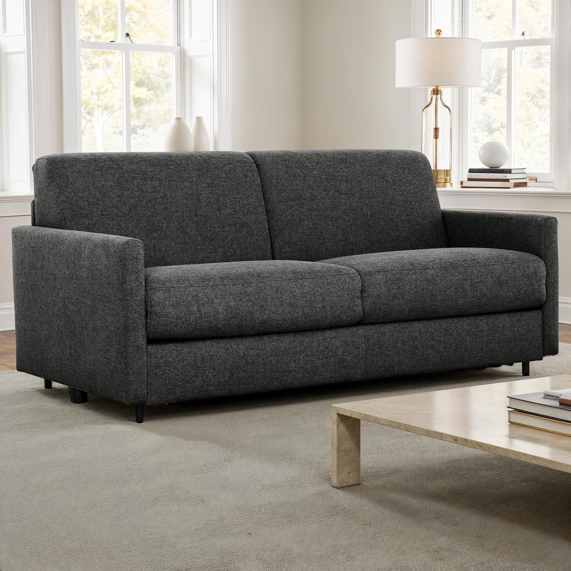 Benito Memory Foam Sofa Bed Graphite